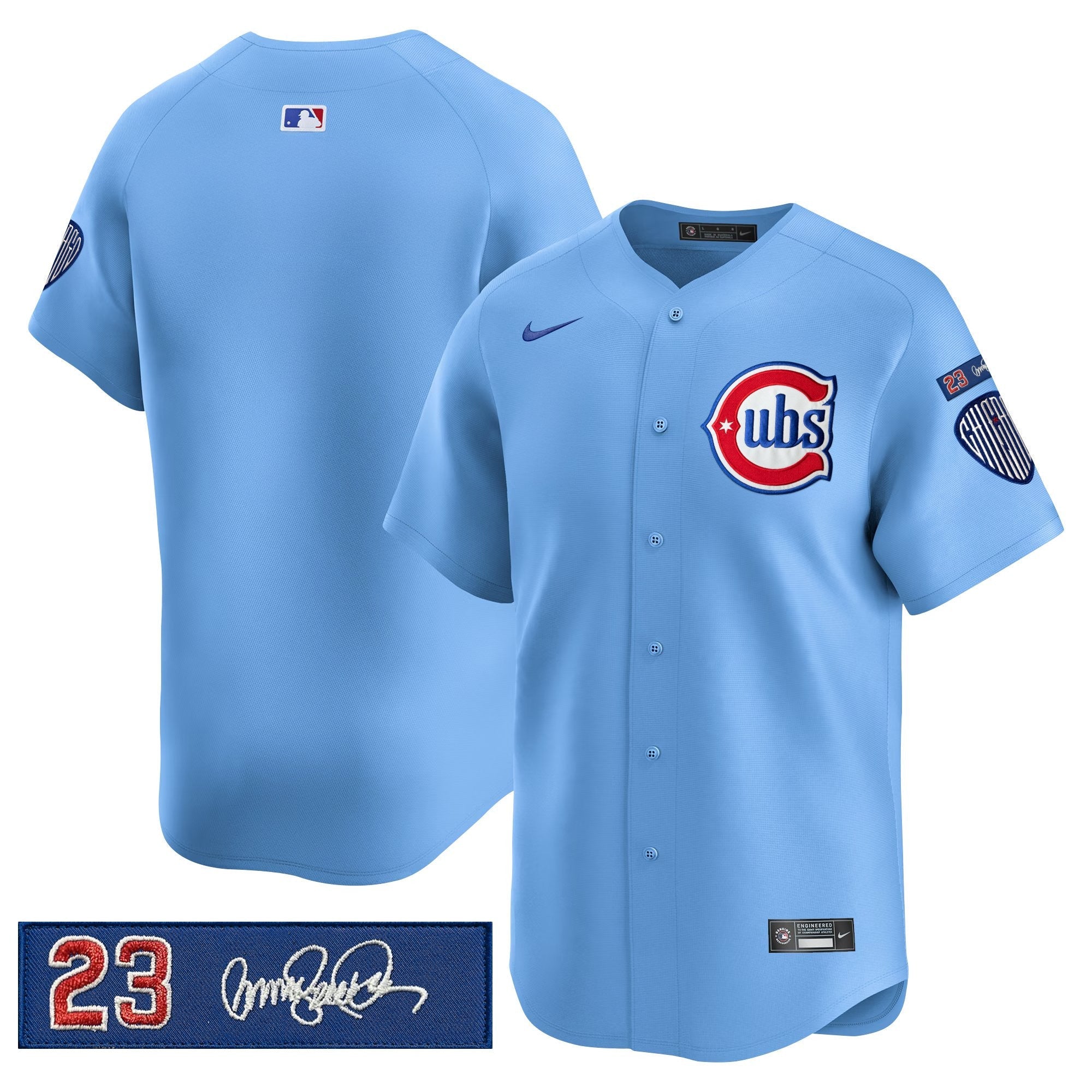 Men’s Chicago ‘Ryne Sandberg Tribute’ Vapor Premier Limited Jersey V3