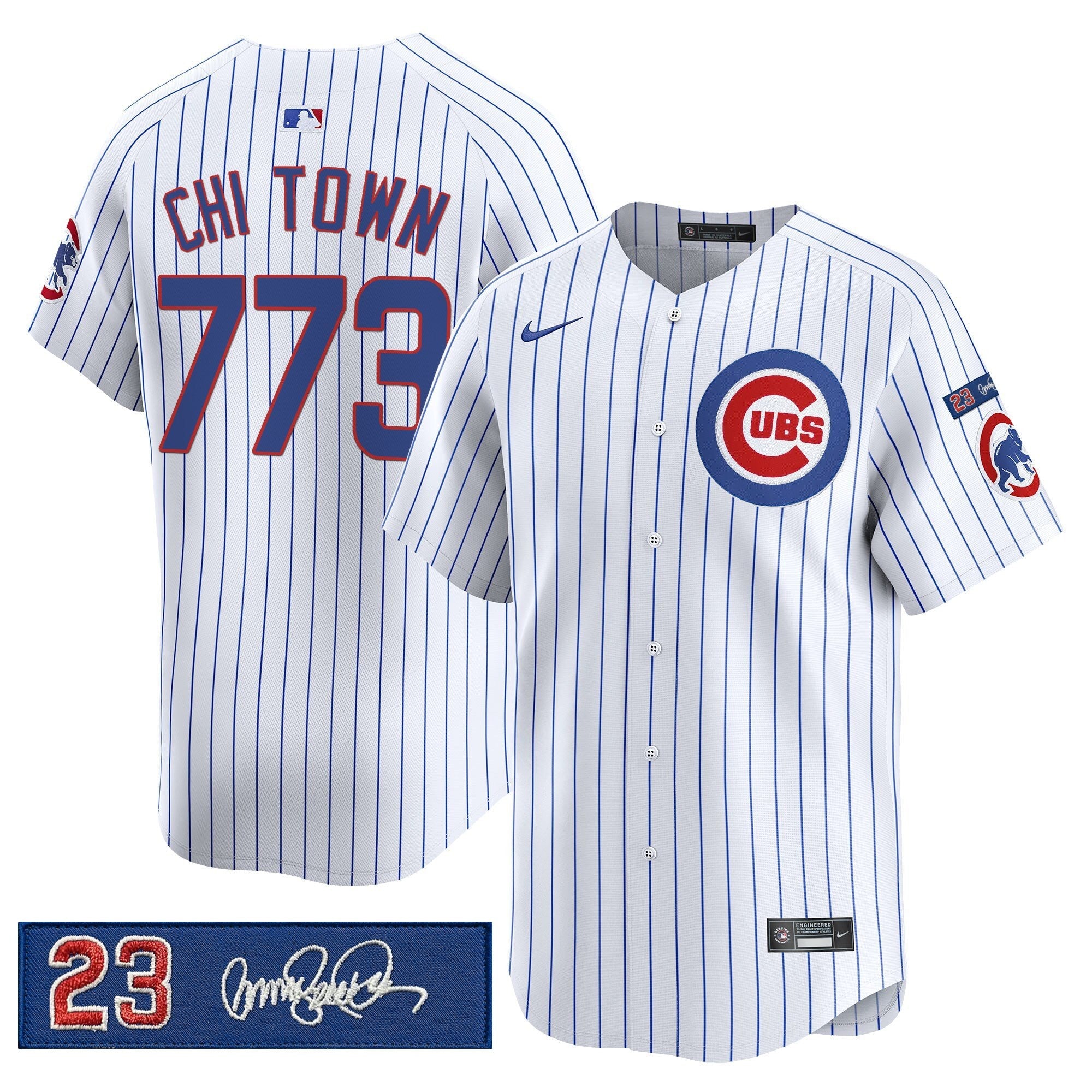 Men’s Chicago ‘Ryne Sandberg Tribute’ Vapor Premier Limited Jersey V3