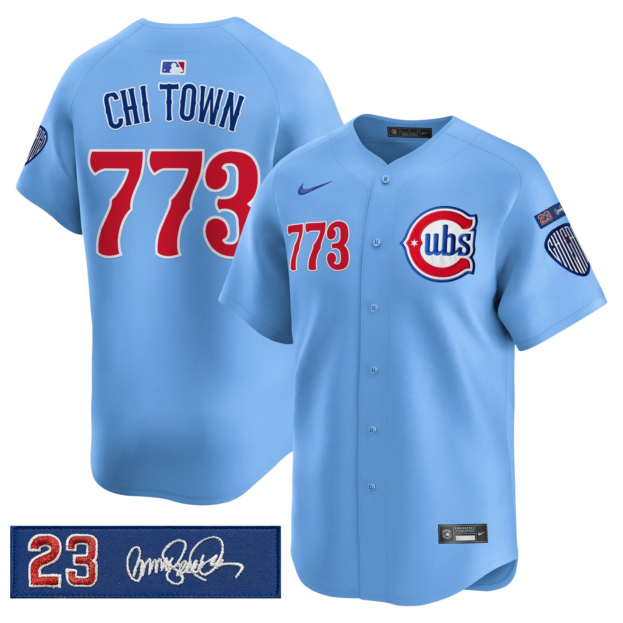 Men’s Chicago ‘Ryne Sandberg Tribute’ Vapor Premier Limited Jersey V3
