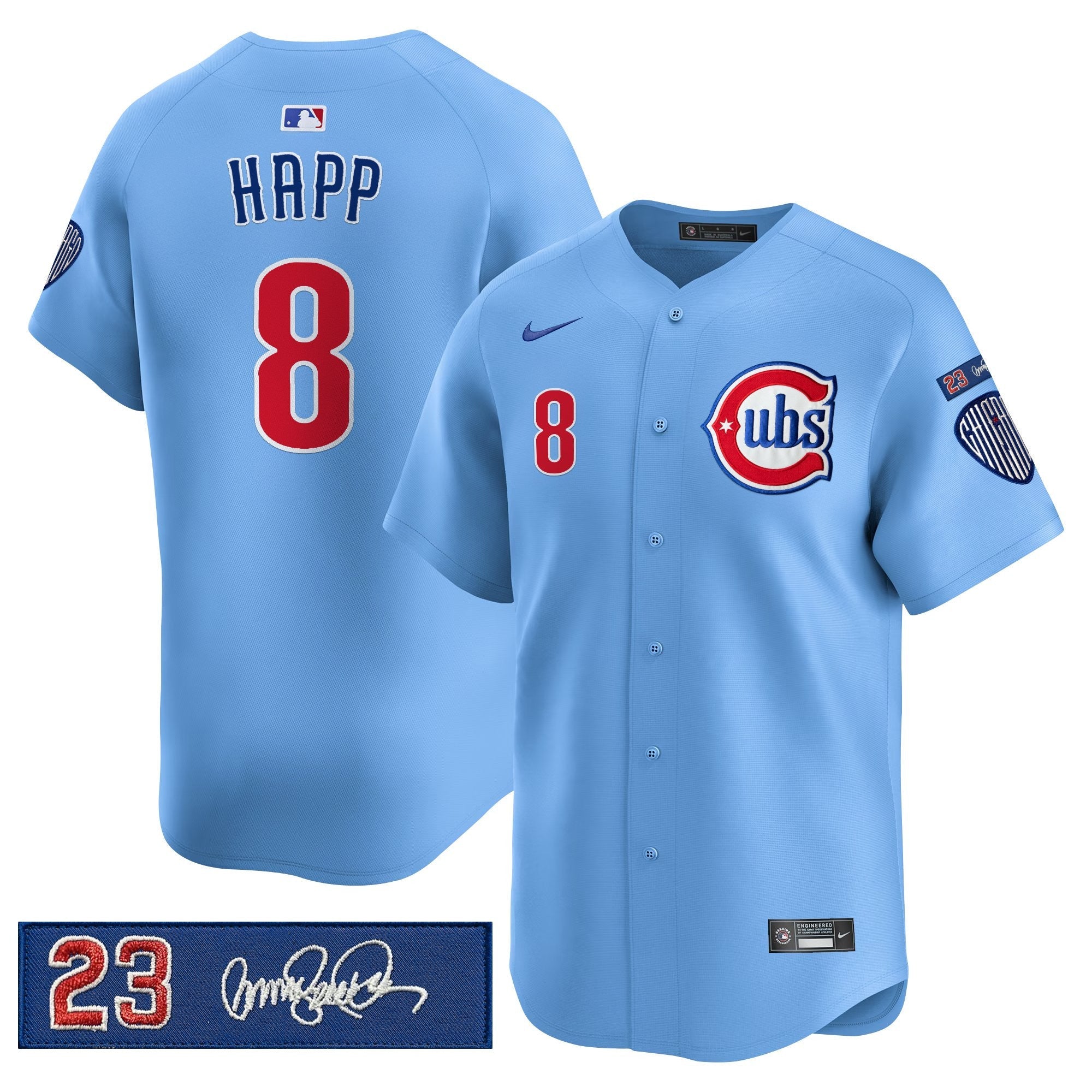 Men’s Chicago ‘Ryne Sandberg Tribute’ Vapor Premier Limited Jersey V3