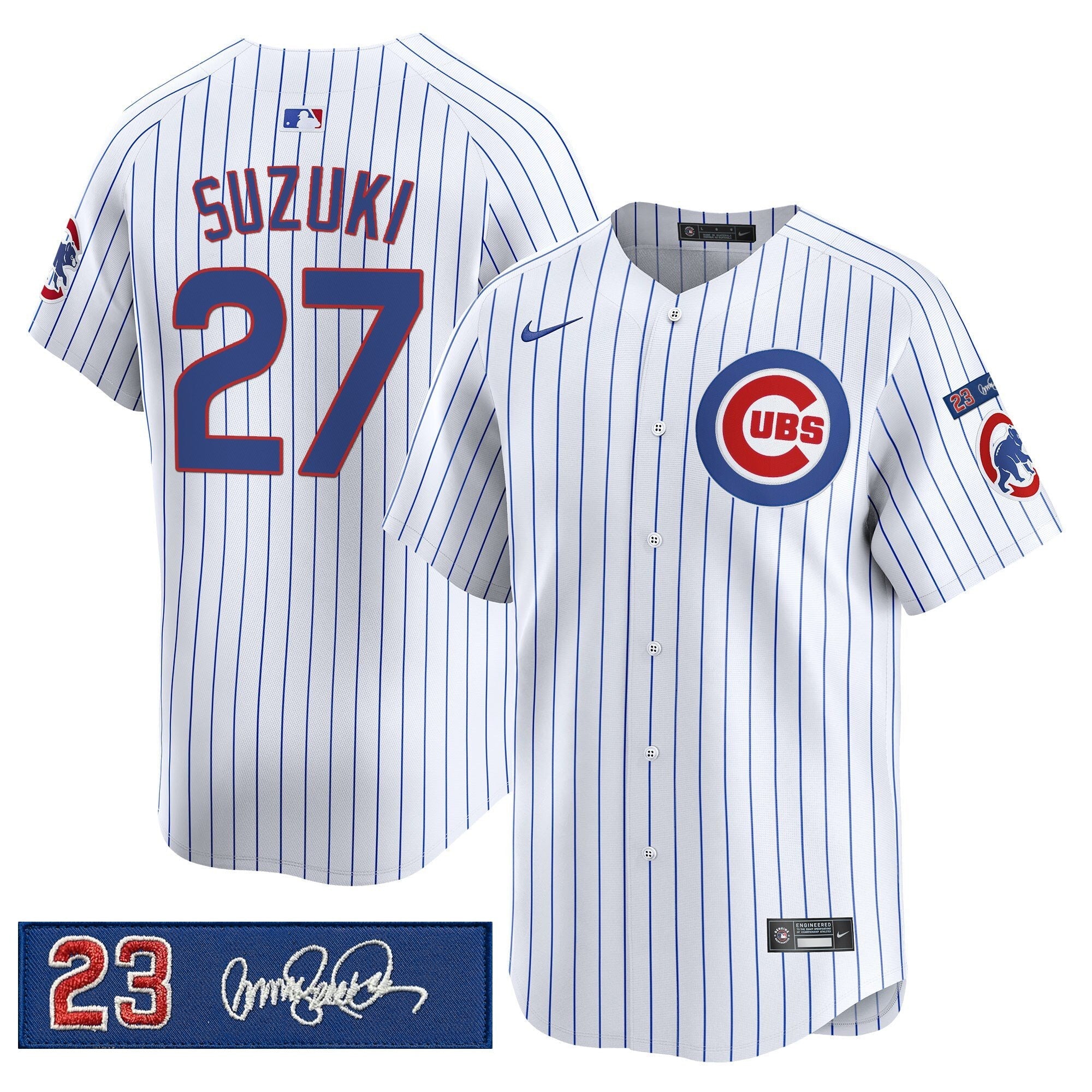 Men’s Chicago ‘Ryne Sandberg Tribute’ Vapor Premier Limited Jersey V3