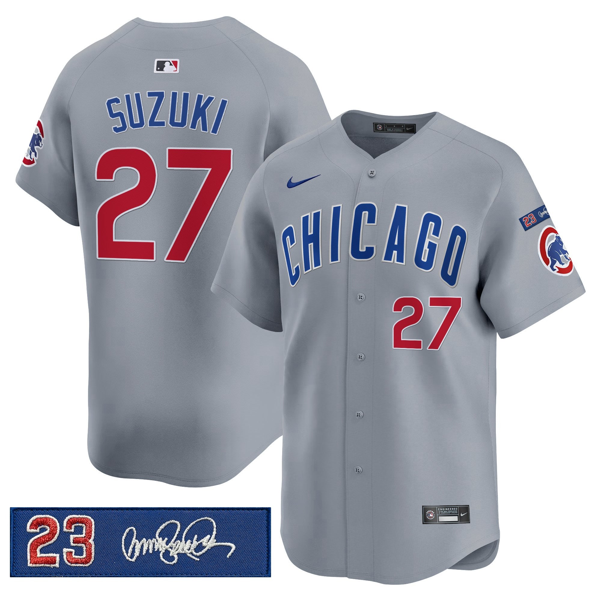 Men’s Chicago ‘Ryne Sandberg Tribute’ Vapor Premier Limited Jersey V3
