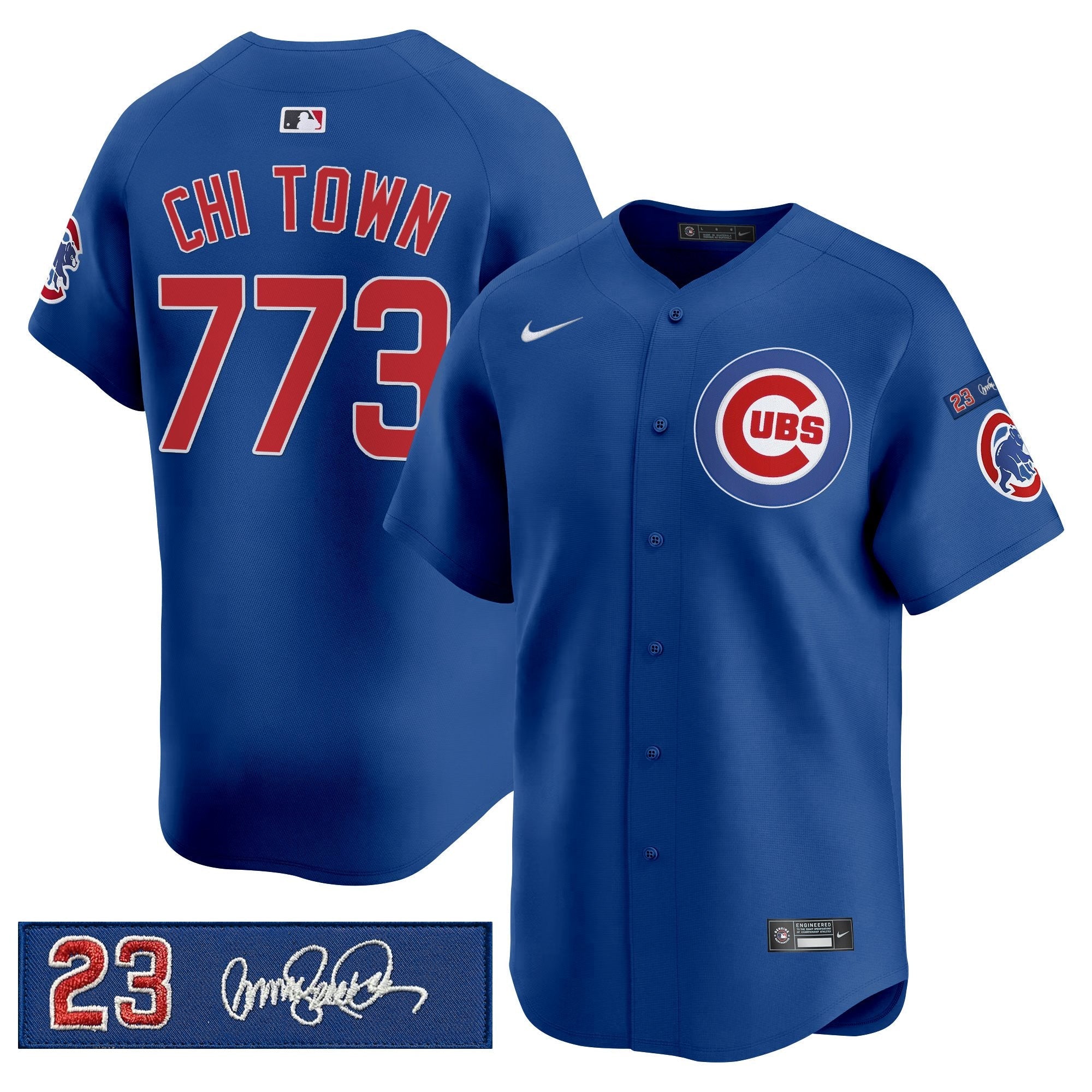 Men’s Chicago ‘Ryne Sandberg Tribute’ Vapor Premier Limited Jersey V3