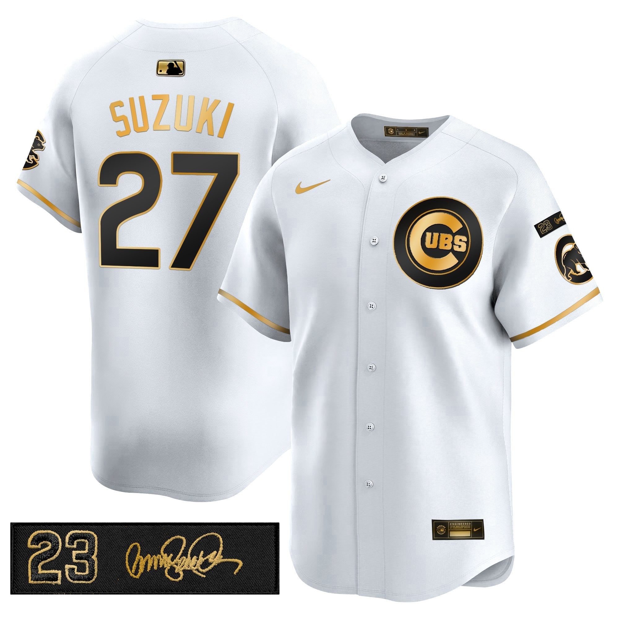 Men’s Chicago ‘Ryne Sandberg Tribute’ Vapor Premier Limited Jersey V3