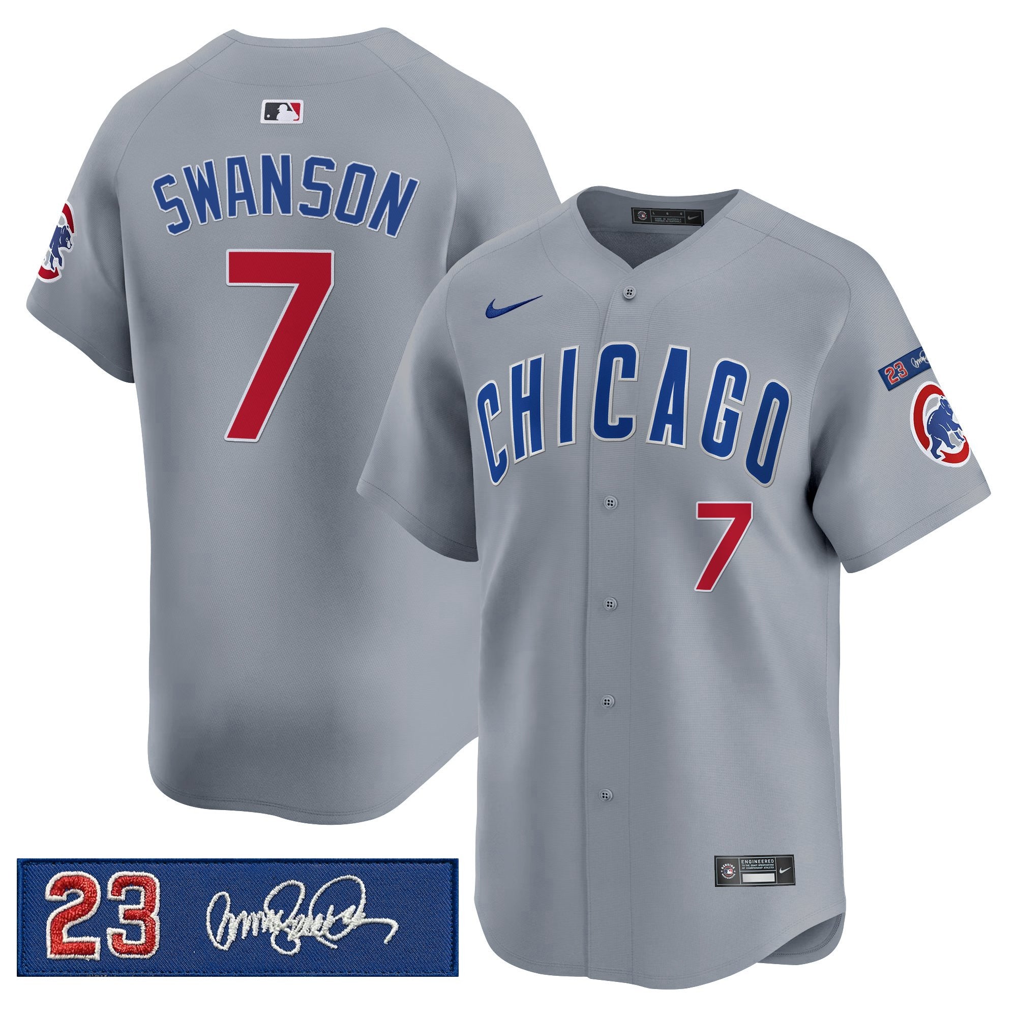 Men’s Chicago ‘Ryne Sandberg Tribute’ Vapor Premier Limited Jersey V3