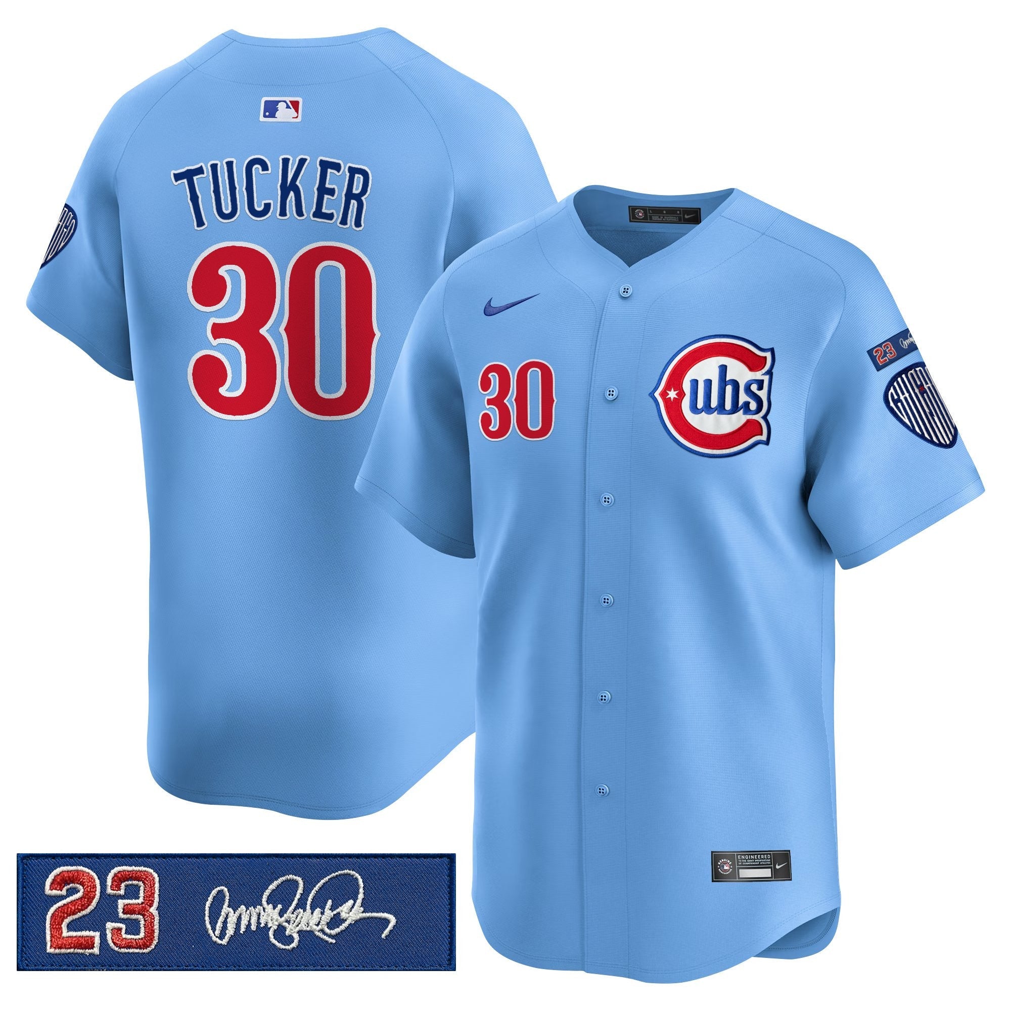 Men’s Chicago ‘Ryne Sandberg Tribute’ Vapor Premier Limited Jersey V3
