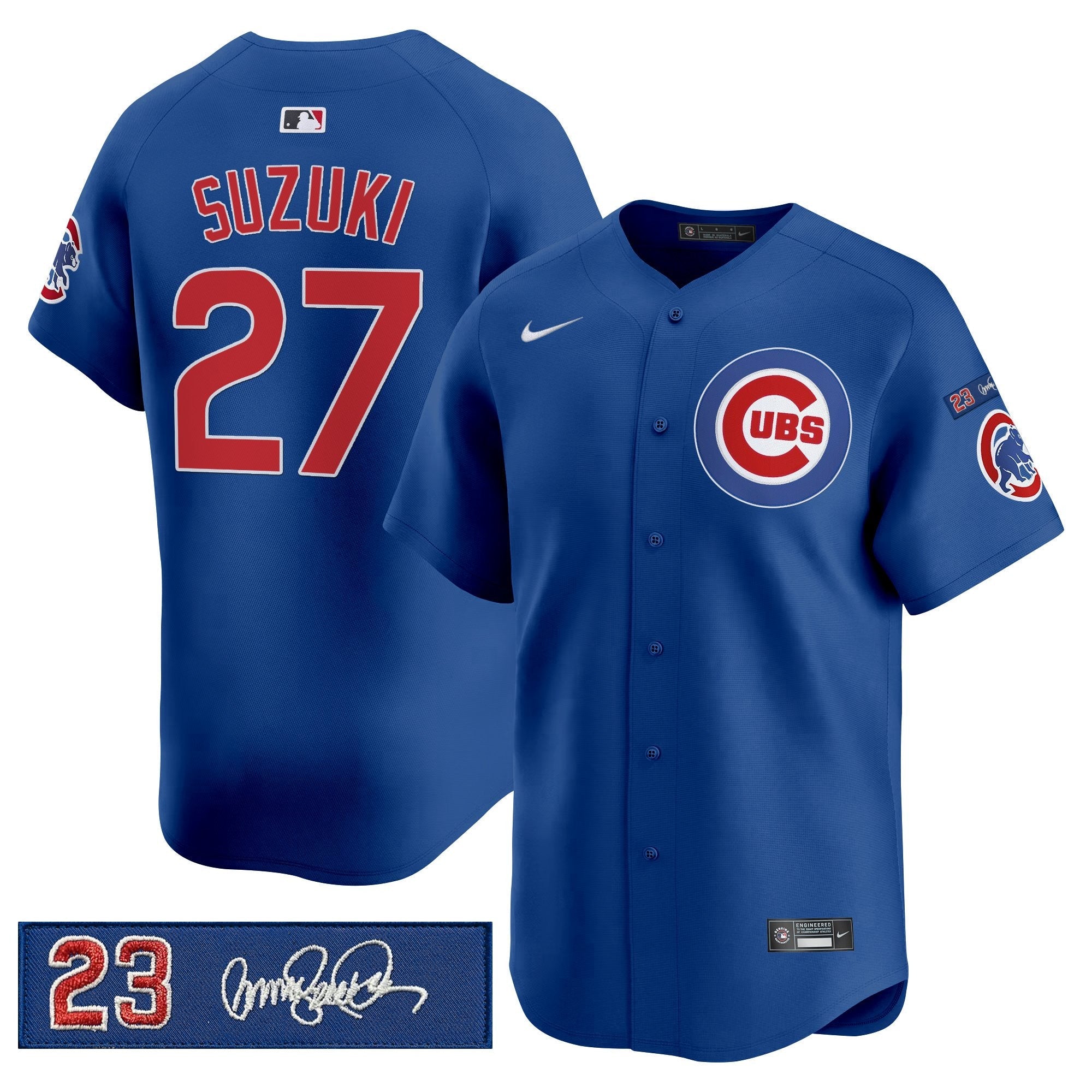 Men’s Chicago ‘Ryne Sandberg Tribute’ Vapor Premier Limited Jersey V3