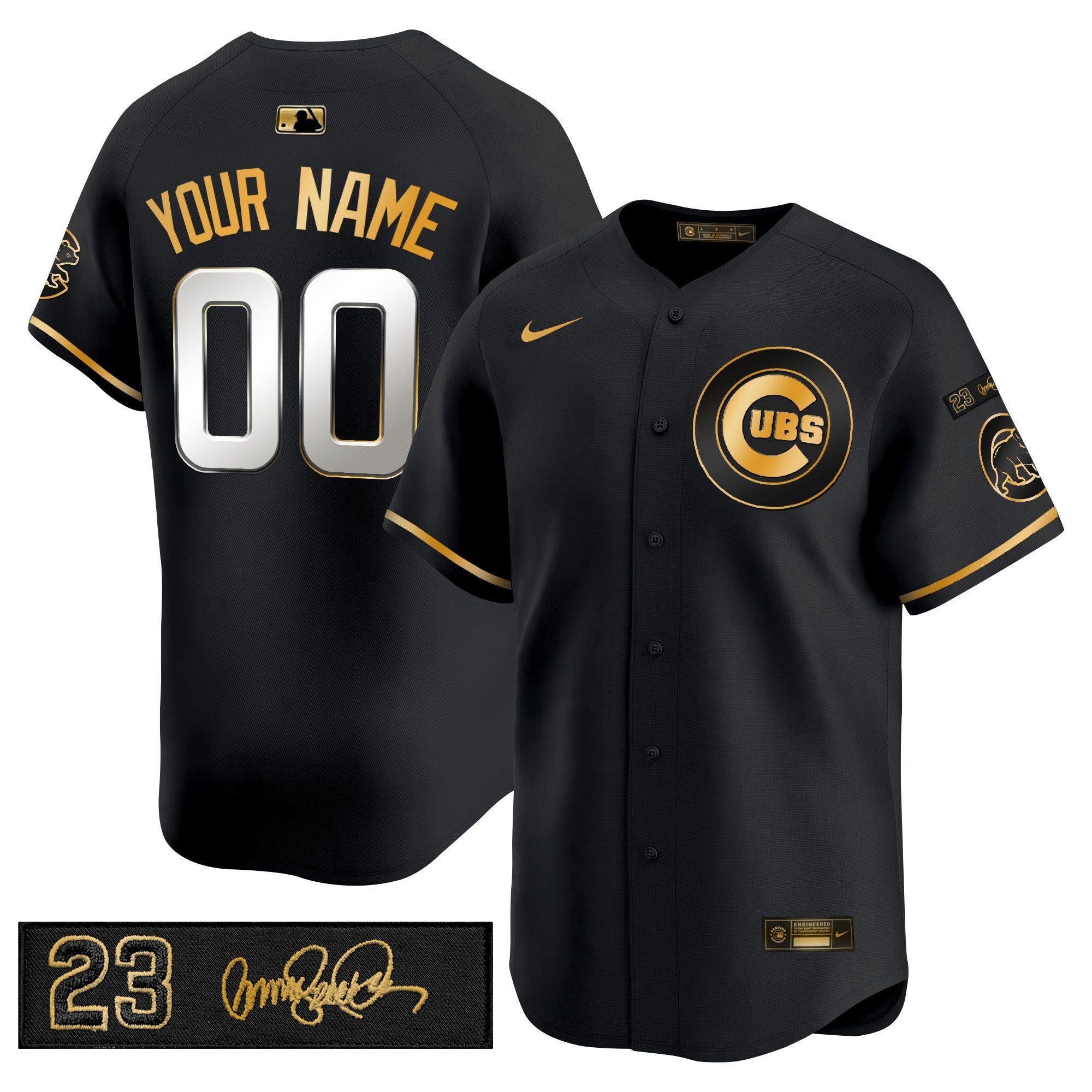 Chicago ‘Ryne Sandberg Tribute’ Vapor Premier Limited Custom Jersey V3