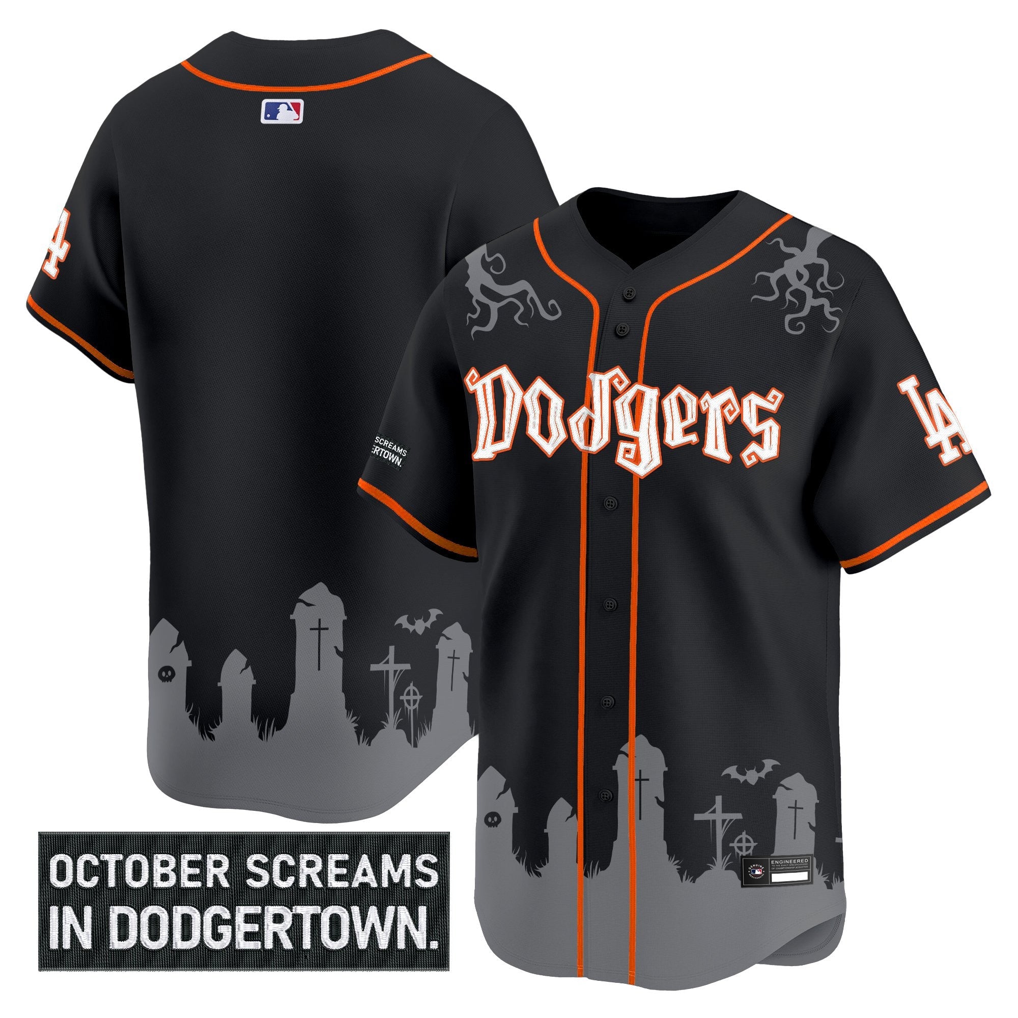 Men’s Los Angeles ‘Halloween Edition’ Premier Limited Jersey – Stitched