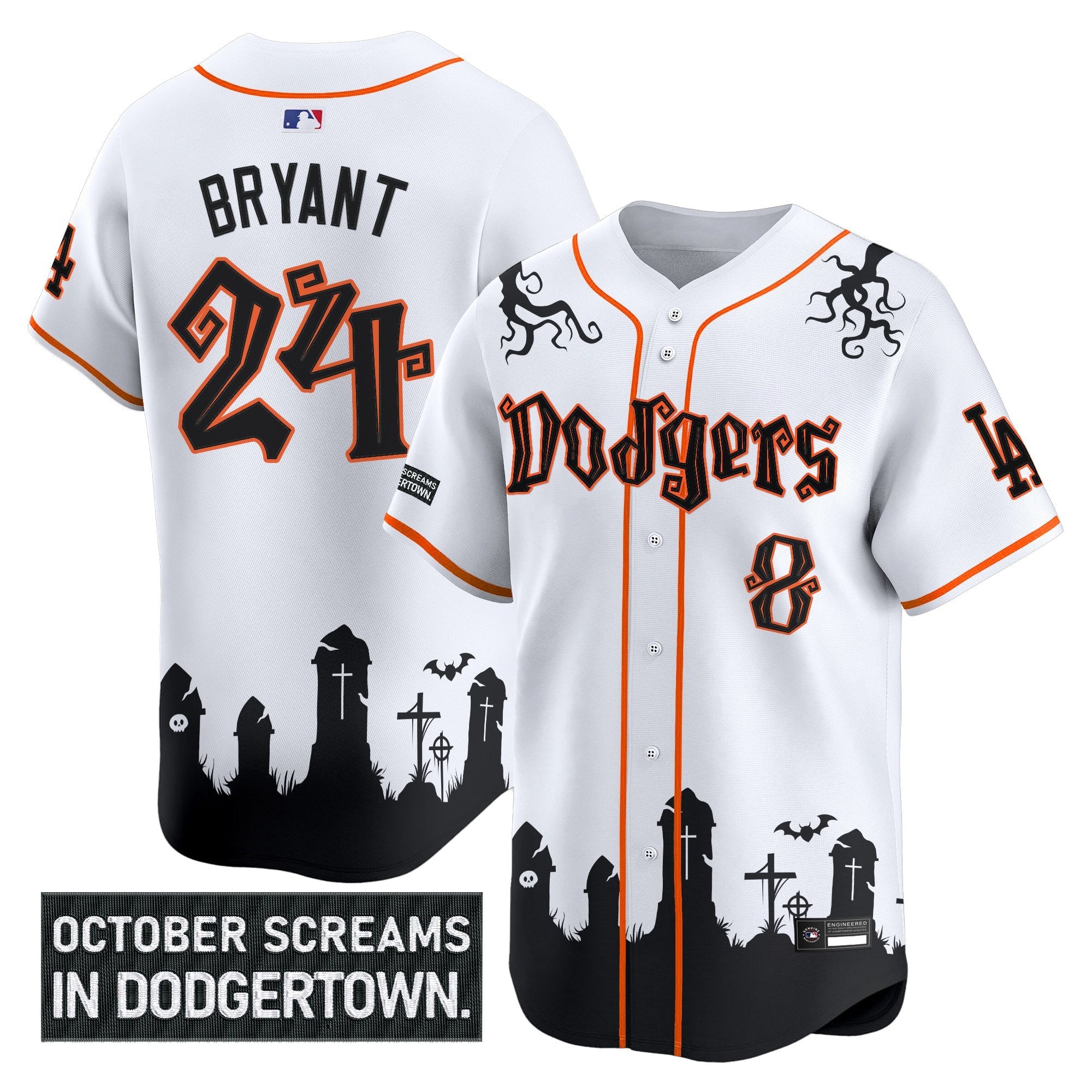 Men’s Los Angeles ‘Halloween Edition’ Premier Limited Jersey – Stitched