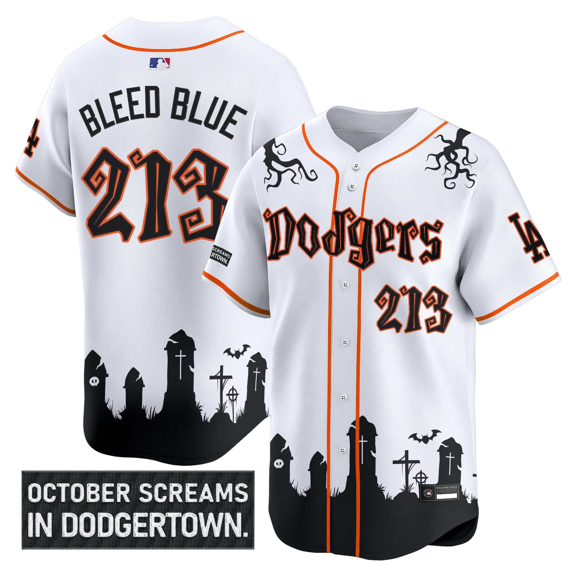 Men’s Los Angeles ‘Halloween Edition’ Premier Limited Jersey – Stitched
