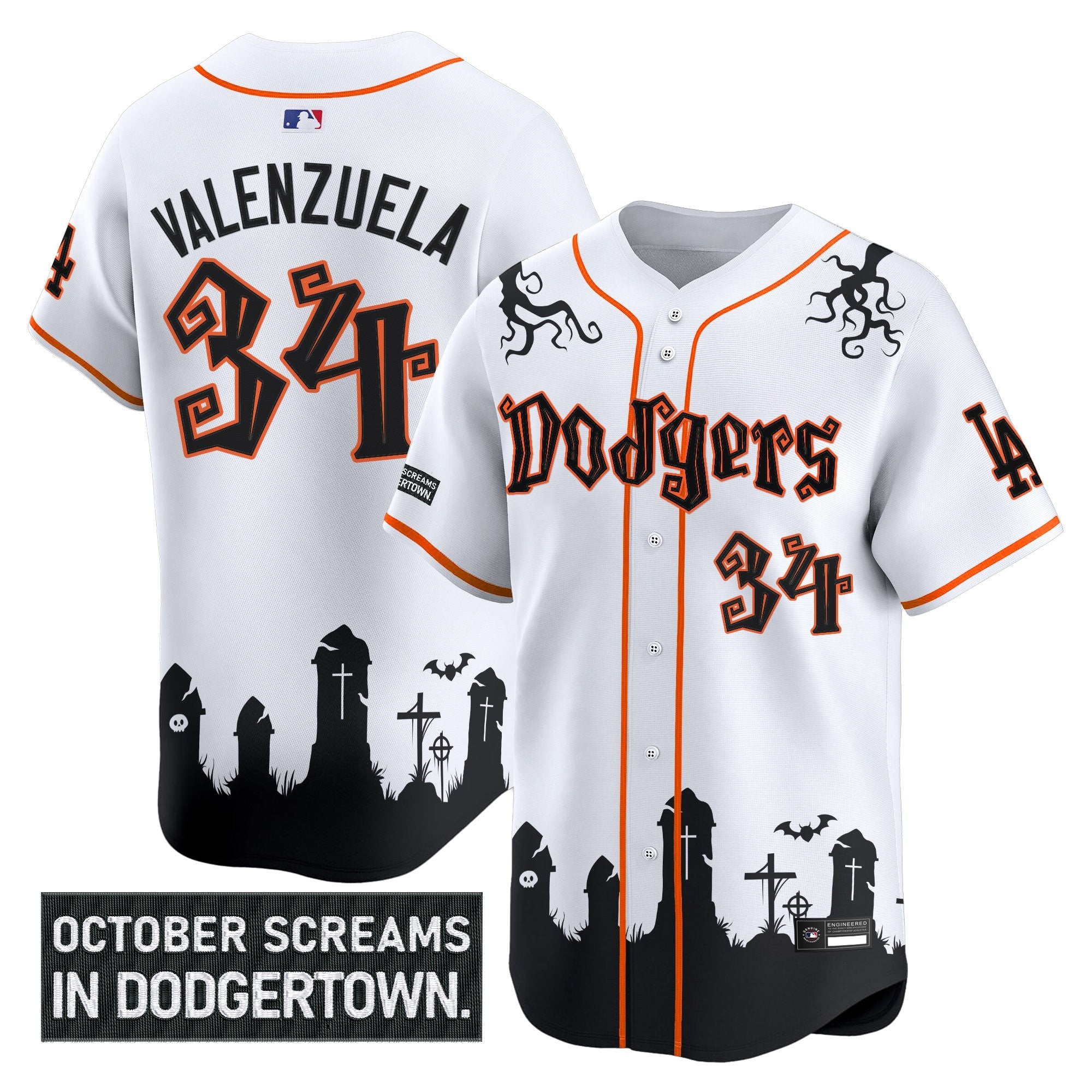 Men’s Los Angeles ‘Halloween Edition’ Premier Limited Jersey – Stitched