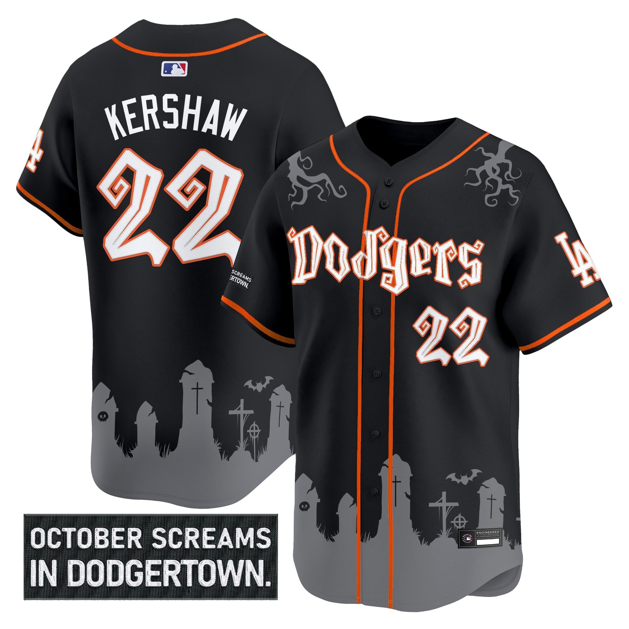 Men’s Los Angeles ‘Halloween Edition’ Premier Limited Jersey – Stitched