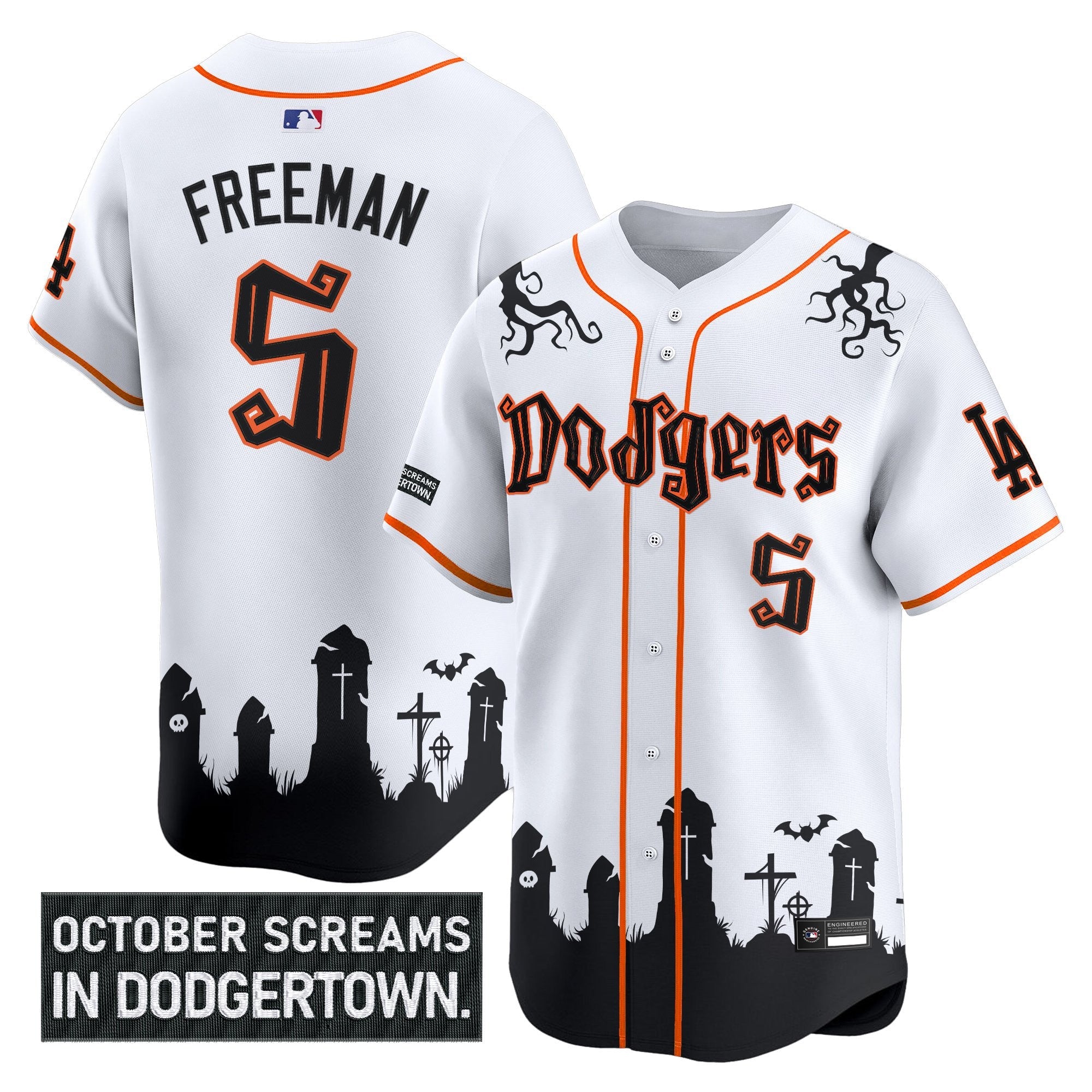 Men’s Los Angeles ‘Halloween Edition’ Premier Limited Jersey – Stitched