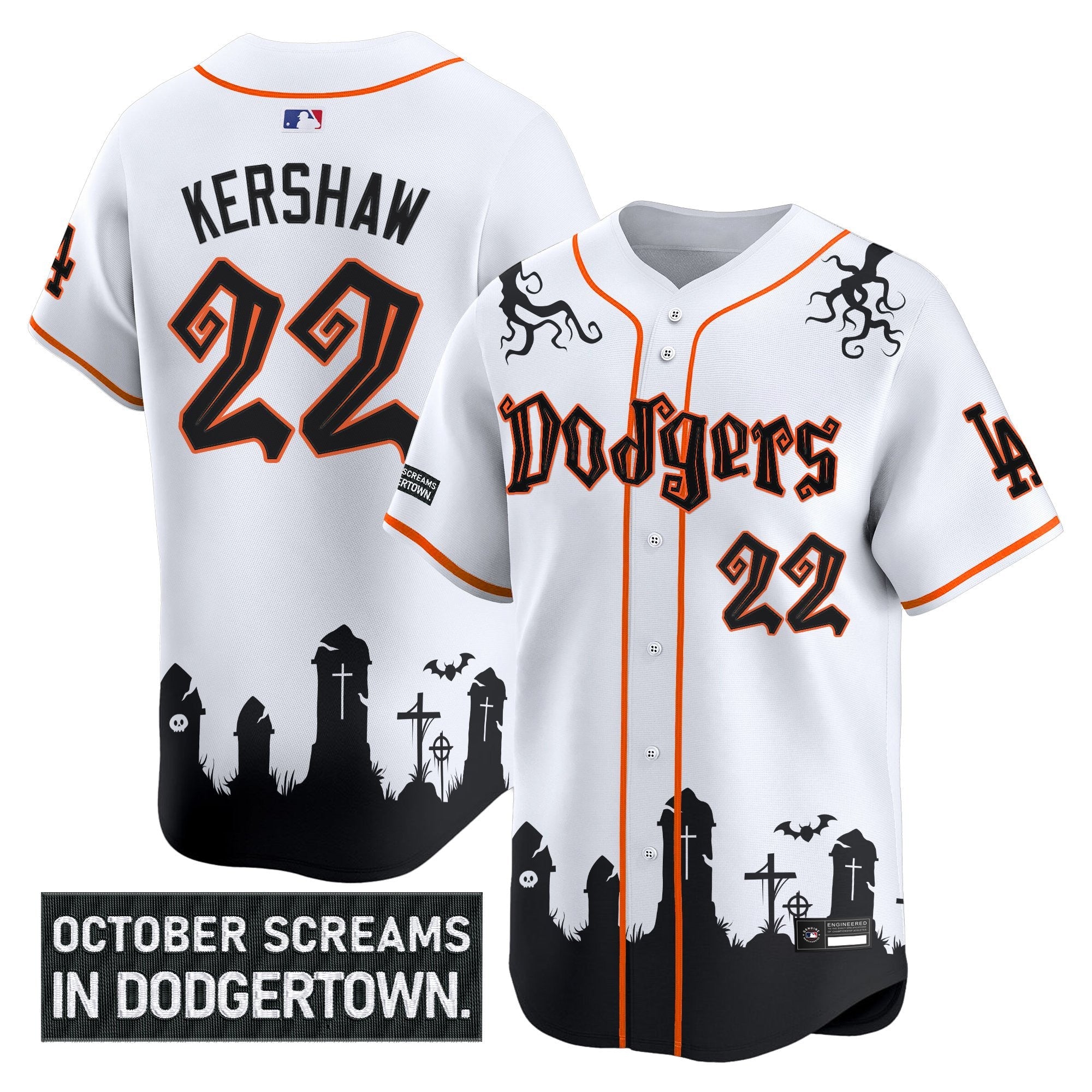 Men’s Los Angeles ‘Halloween Edition’ Premier Limited Jersey – Stitched