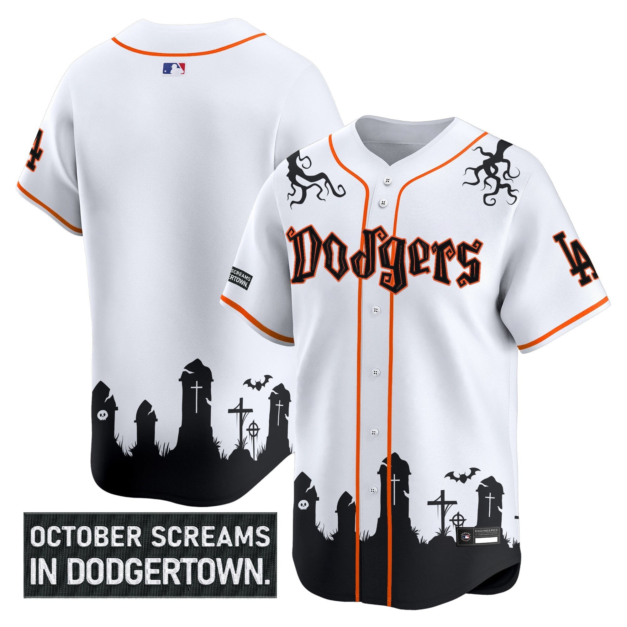 Men’s Los Angeles ‘Halloween Edition’ Premier Limited Jersey – Stitched