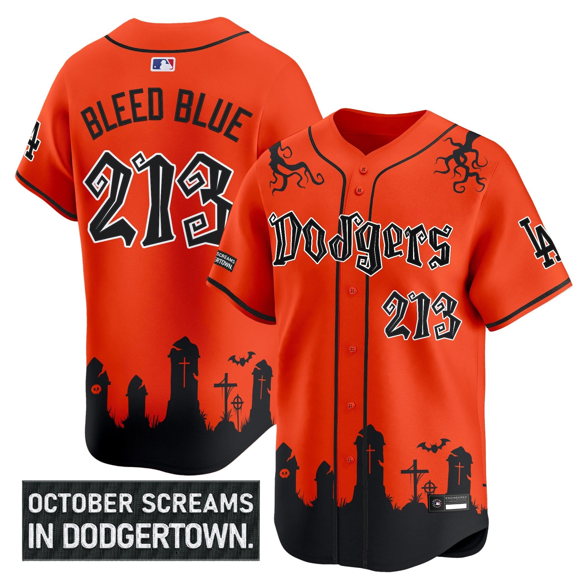 Men’s Los Angeles ‘Halloween Edition’ Premier Limited Jersey – Stitched