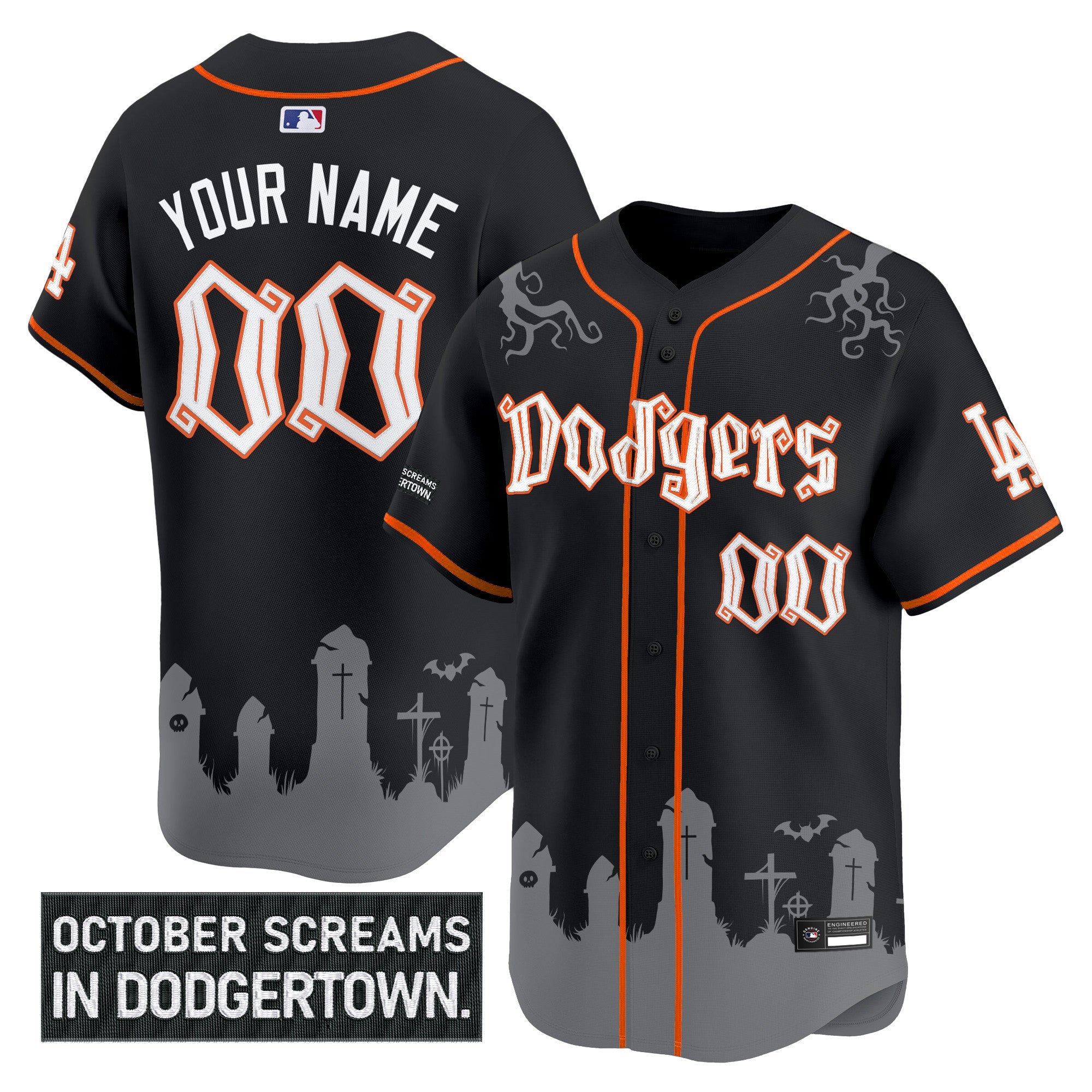Los Angeles ‘Halloween Edition’ Premier Limited Custom Jersey – Stitched