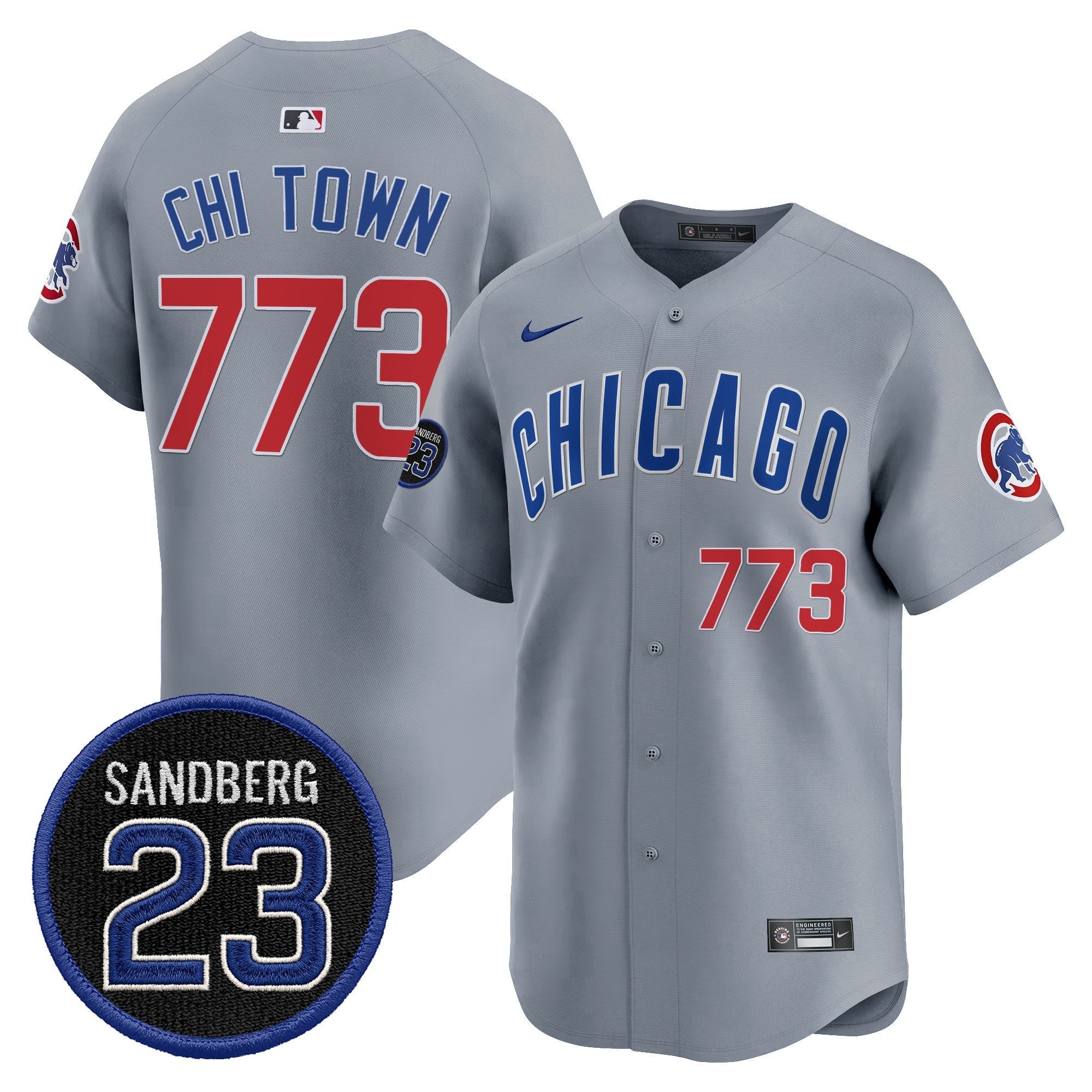 Men’s Chicago ‘Ryne Sandberg Tribute’ Vapor Premier Limited Jersey V2