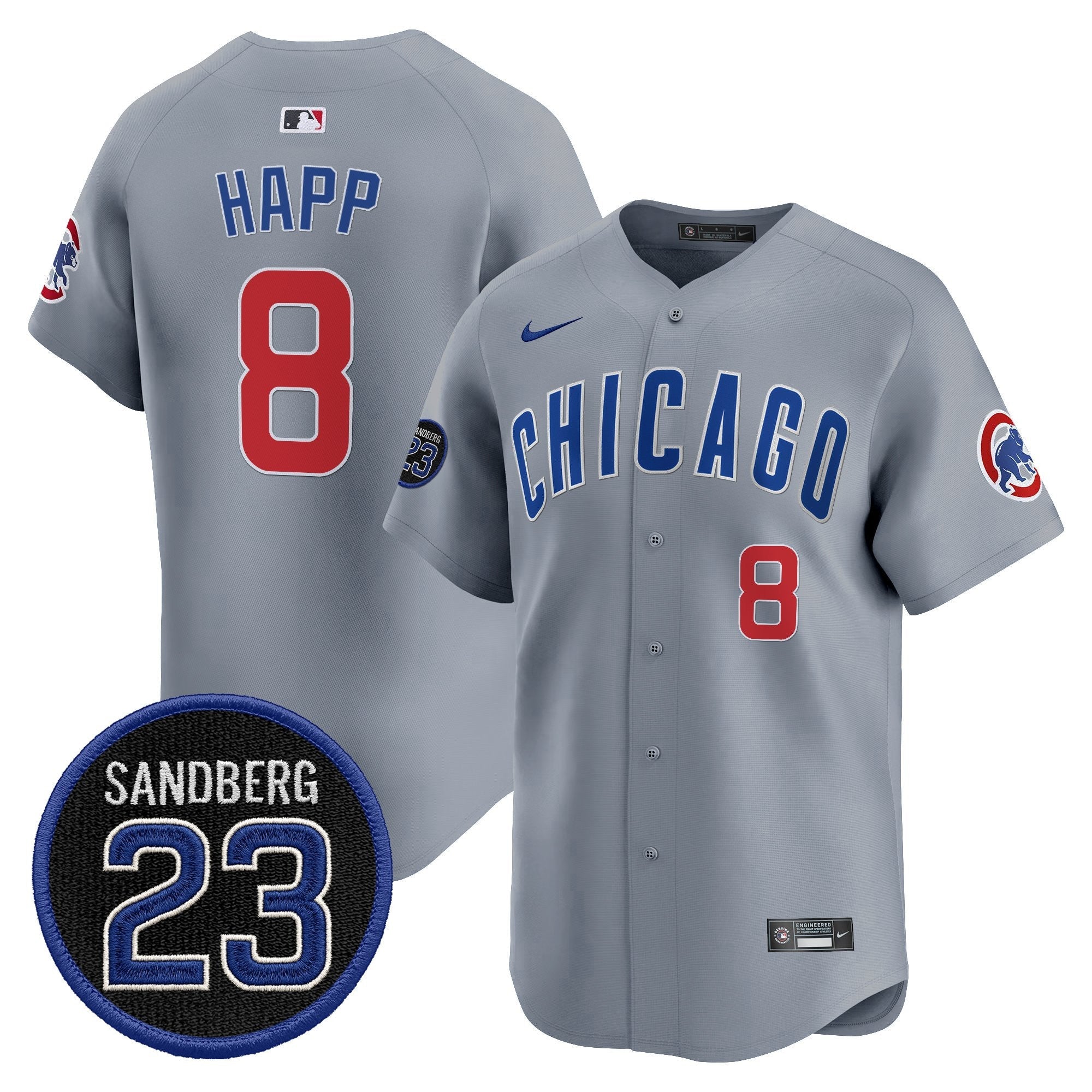 Men’s Chicago ‘Ryne Sandberg Tribute’ Vapor Premier Limited Jersey V2