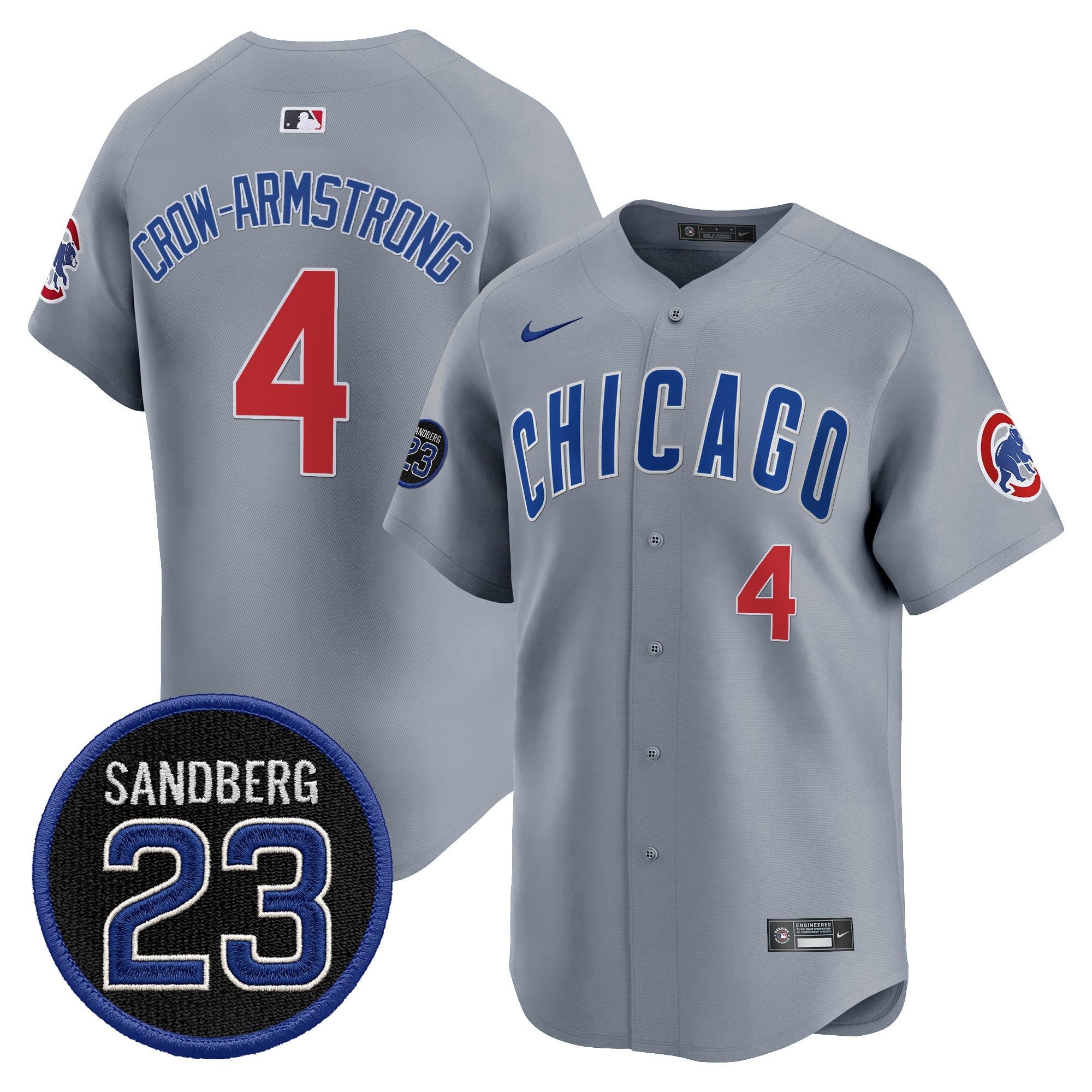 Men’s Chicago ‘Ryne Sandberg Tribute’ Vapor Premier Limited Jersey V2