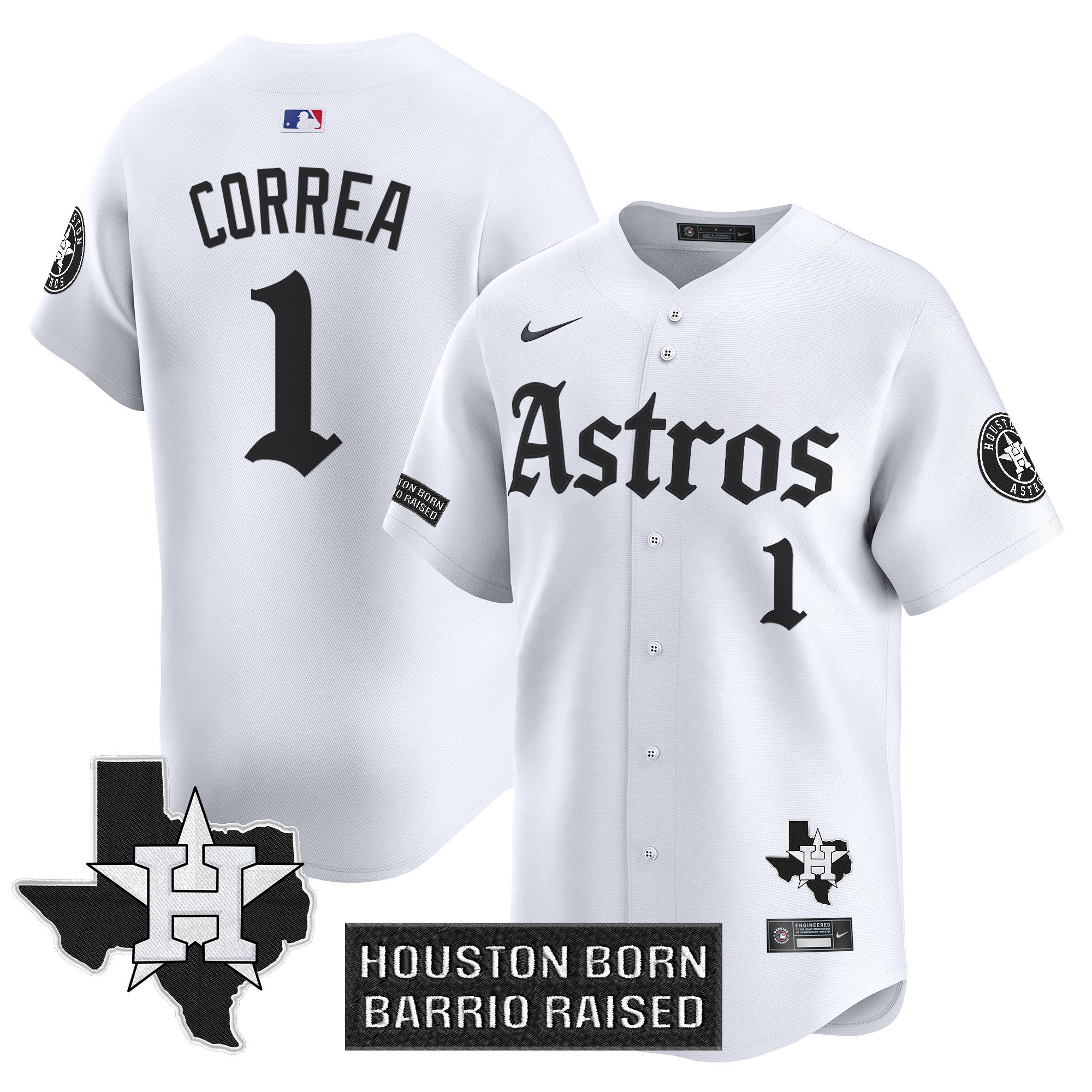 Men’s Houston ‘Gothic Edition’ Vapor Premier Limited Jersey