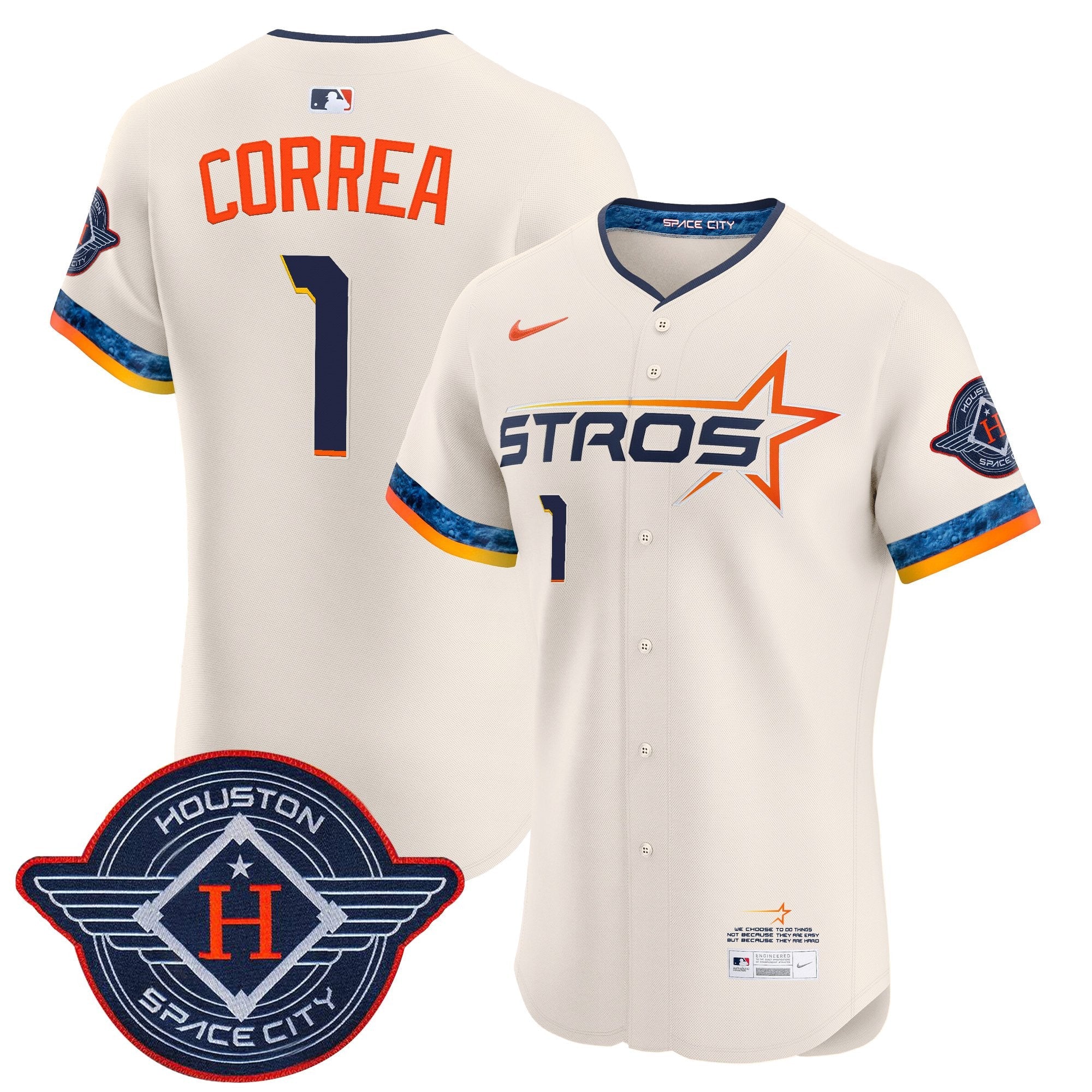 Men’s Houston 2025 City Connect Vapor Premier Elite Jersey
