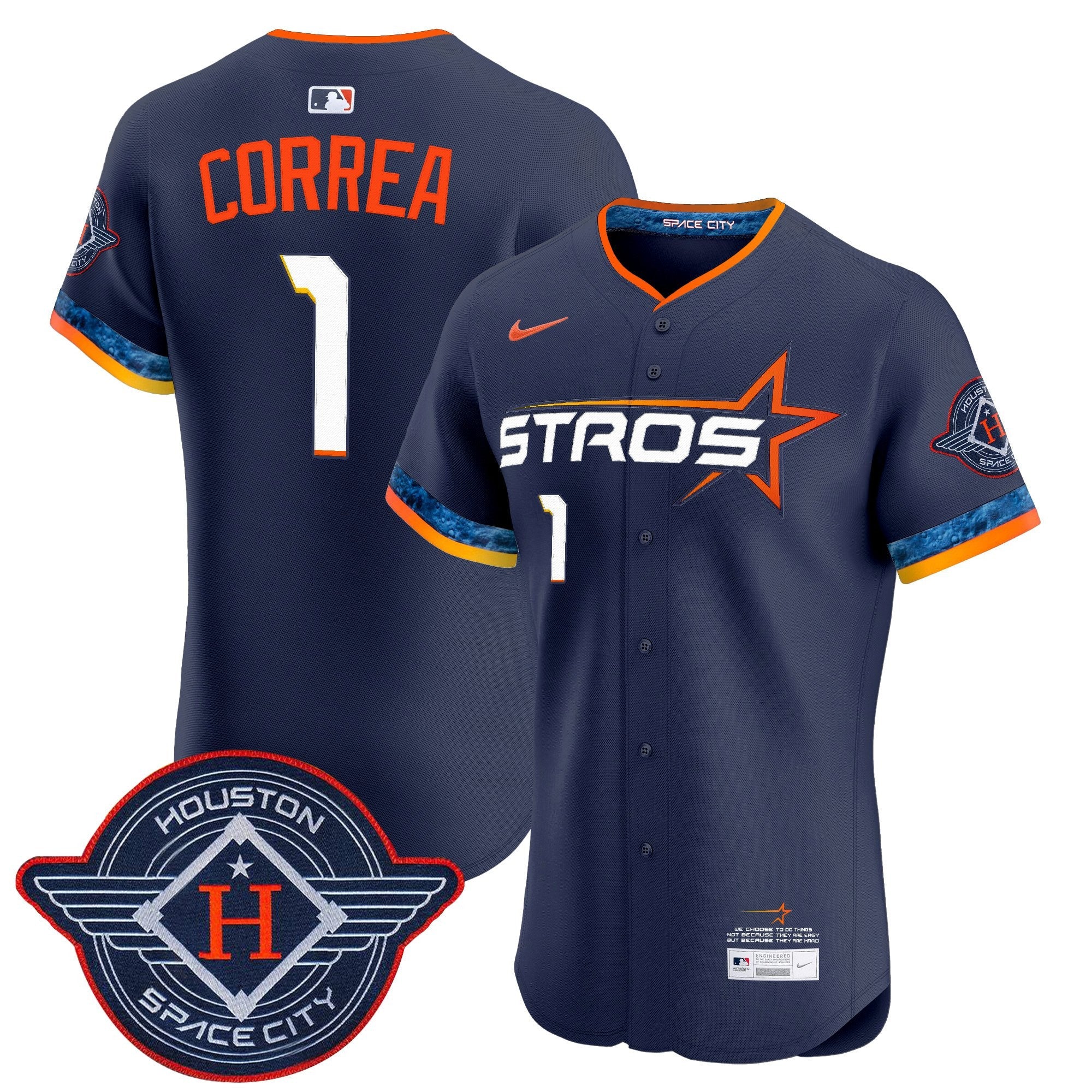 Men’s Houston 2025 City Connect Vapor Premier Elite Jersey