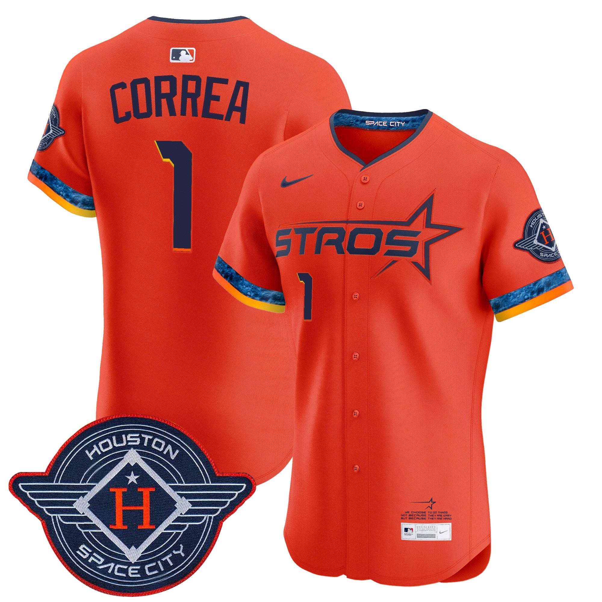 Men’s Houston 2025 City Connect Vapor Premier Elite Jersey