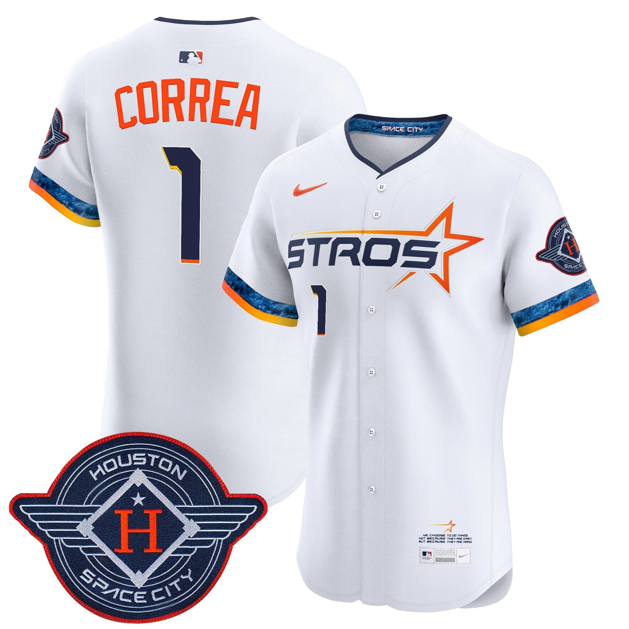 Men’s Houston 2025 City Connect Vapor Premier Elite Jersey