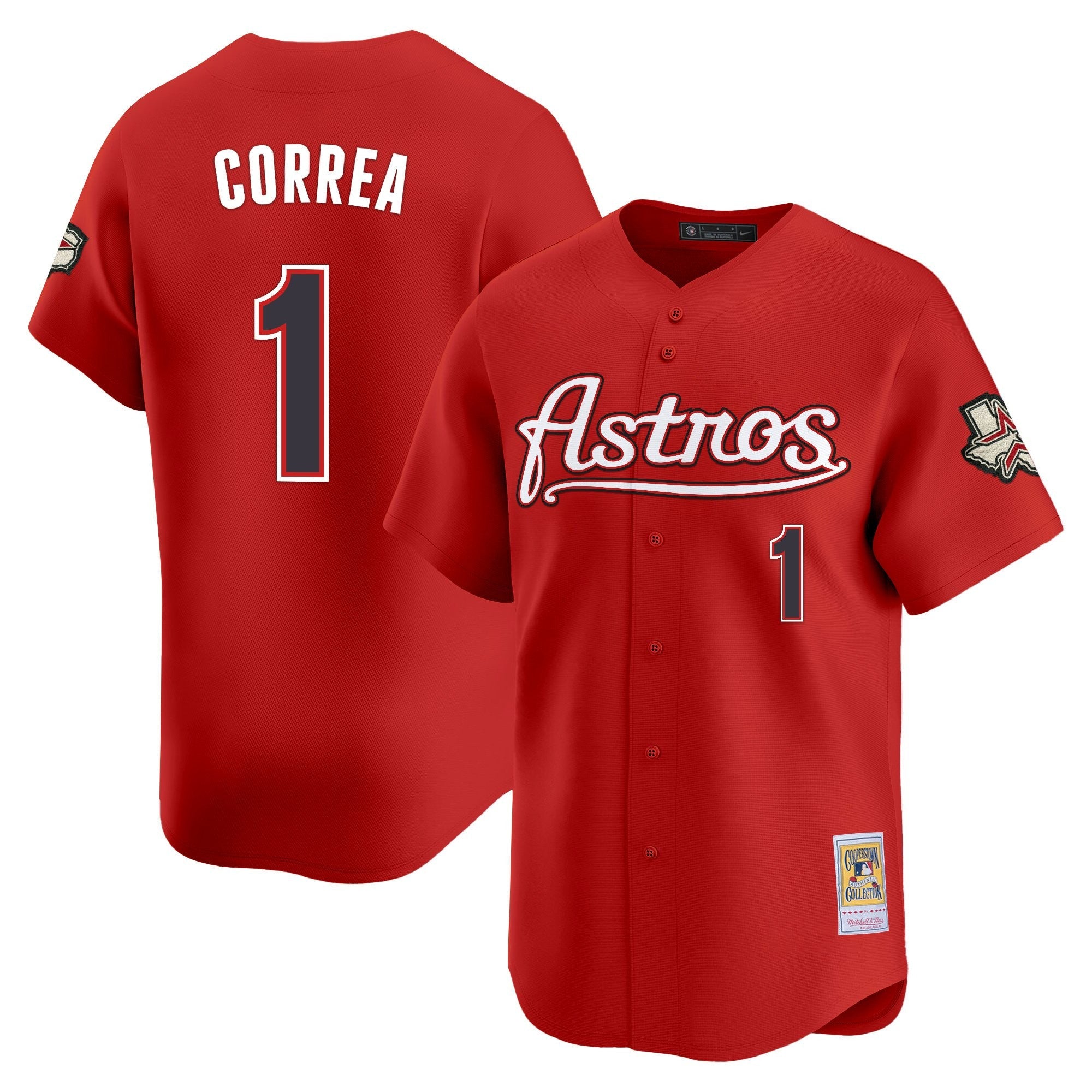 Men’s Houston Throwback Vapor Premier Limited Jersey