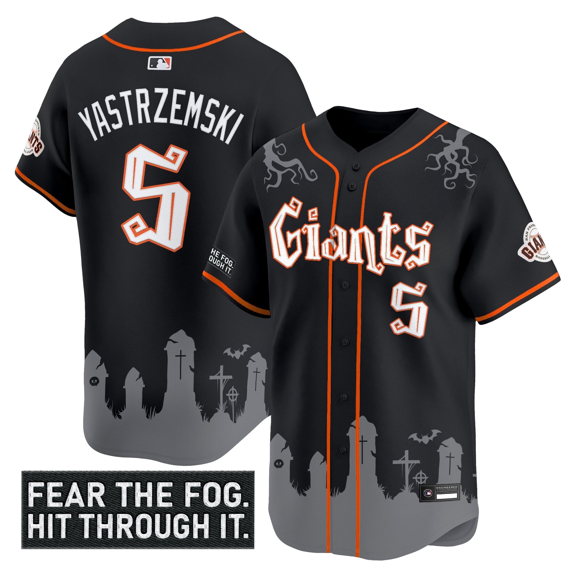 Men’s San Francisco ‘Halloween Fog Edition’ Vapor Premier Limited Jersey