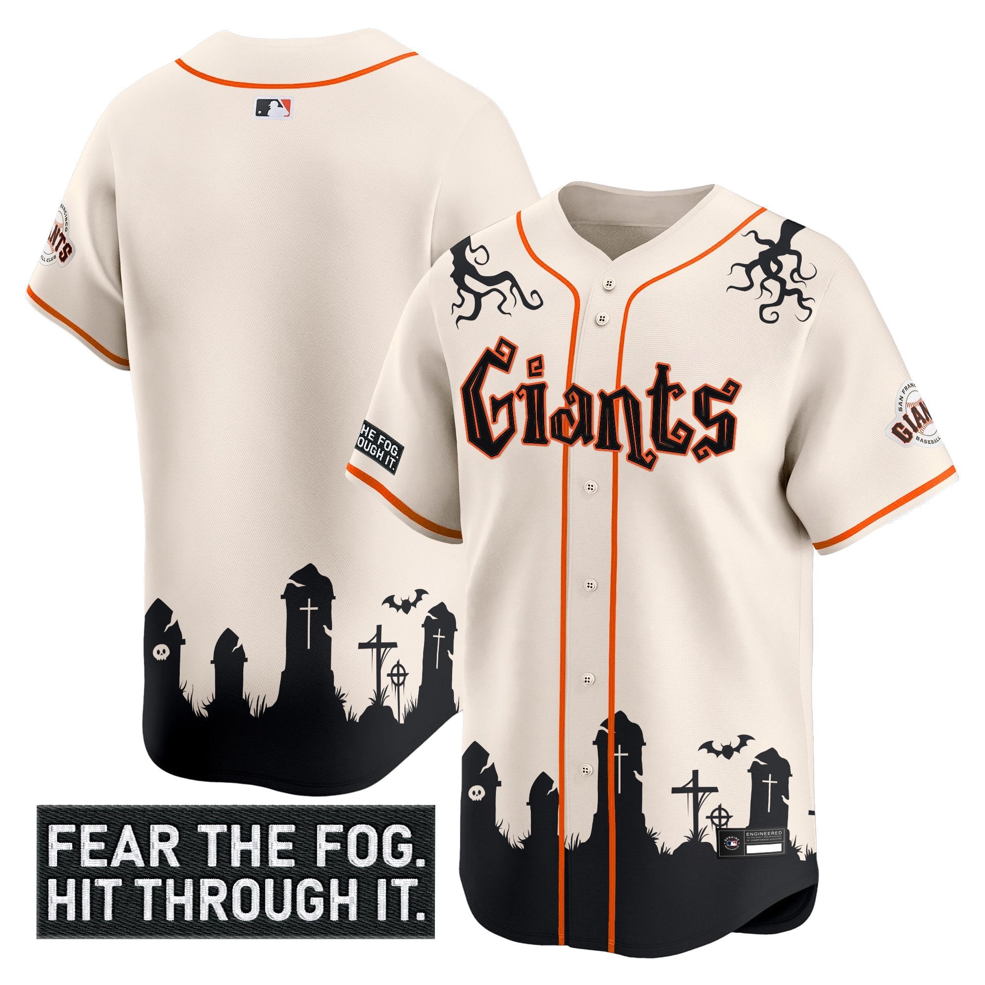 Men’s San Francisco ‘Halloween Fog Edition’ Vapor Premier Limited Jersey