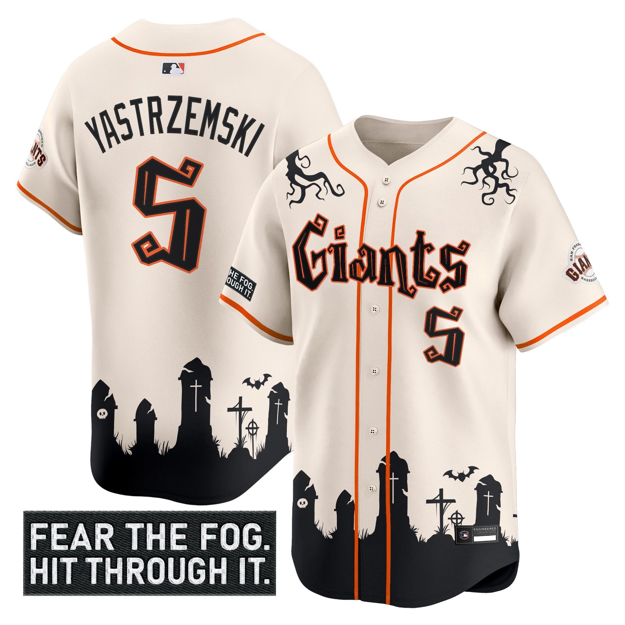 Men’s San Francisco ‘Halloween Fog Edition’ Vapor Premier Limited Jersey