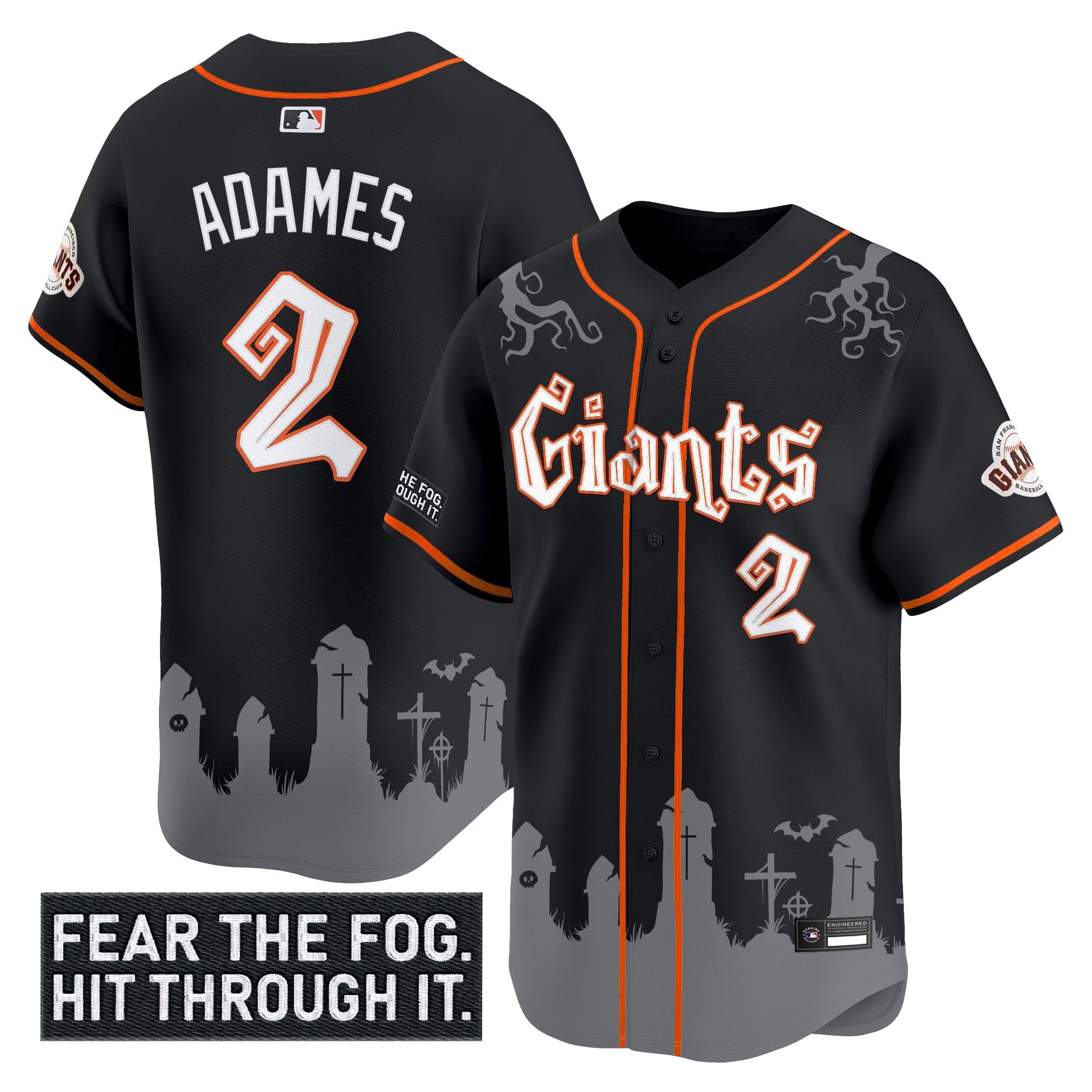 Men’s San Francisco ‘Halloween Fog Edition’ Vapor Premier Limited Jersey