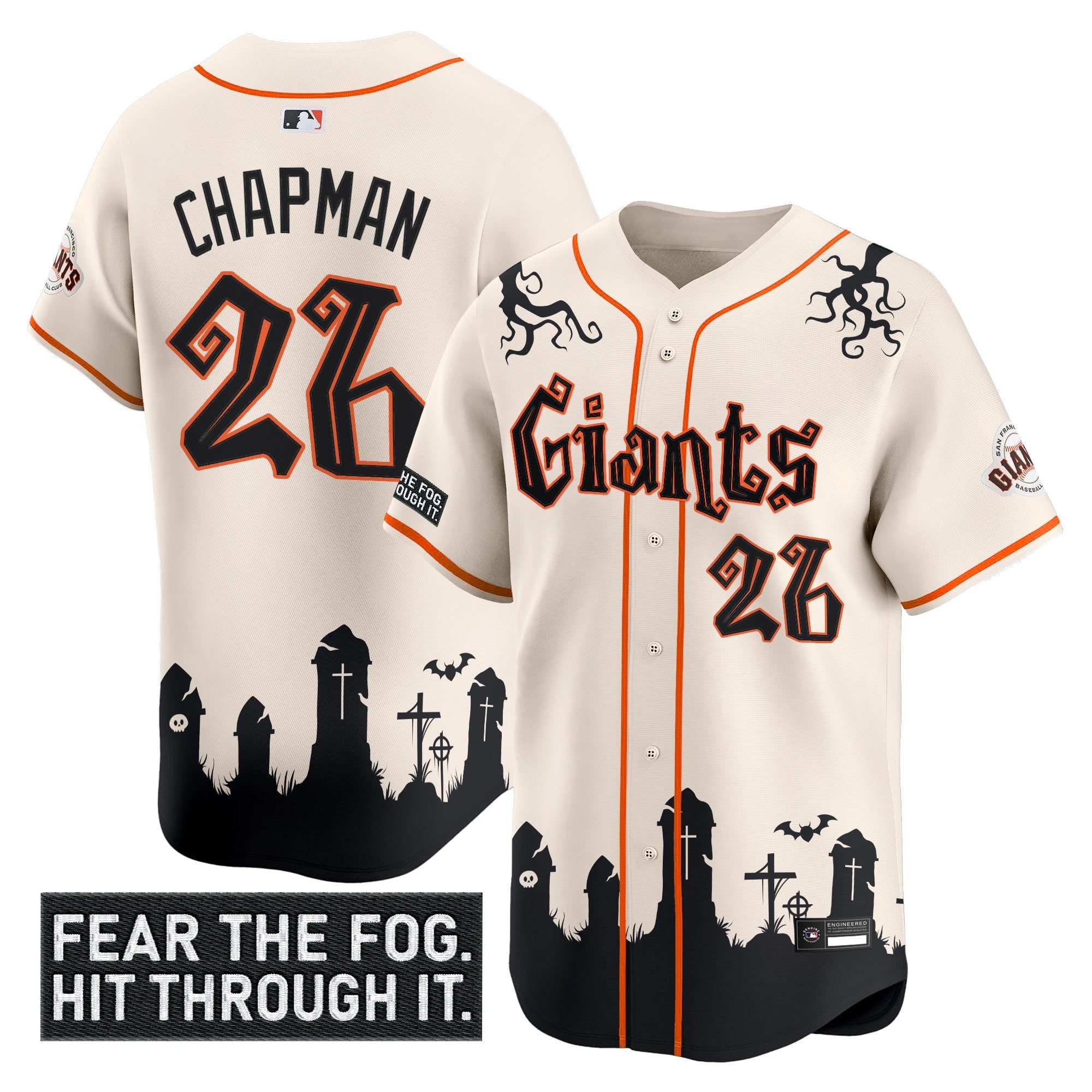 Men’s San Francisco ‘Halloween Fog Edition’ Vapor Premier Limited Jersey