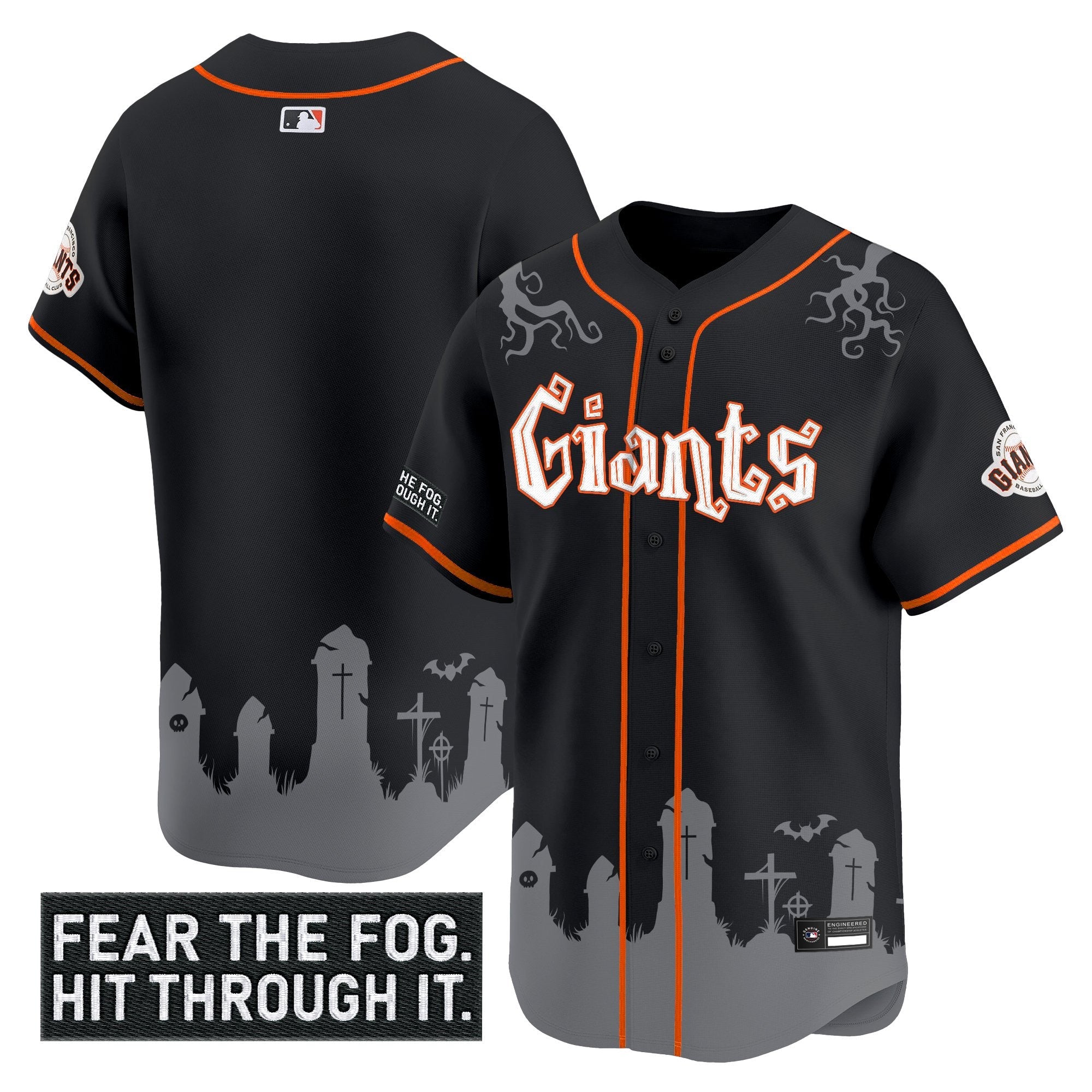 Men’s San Francisco ‘Halloween Fog Edition’ Vapor Premier Limited Jersey