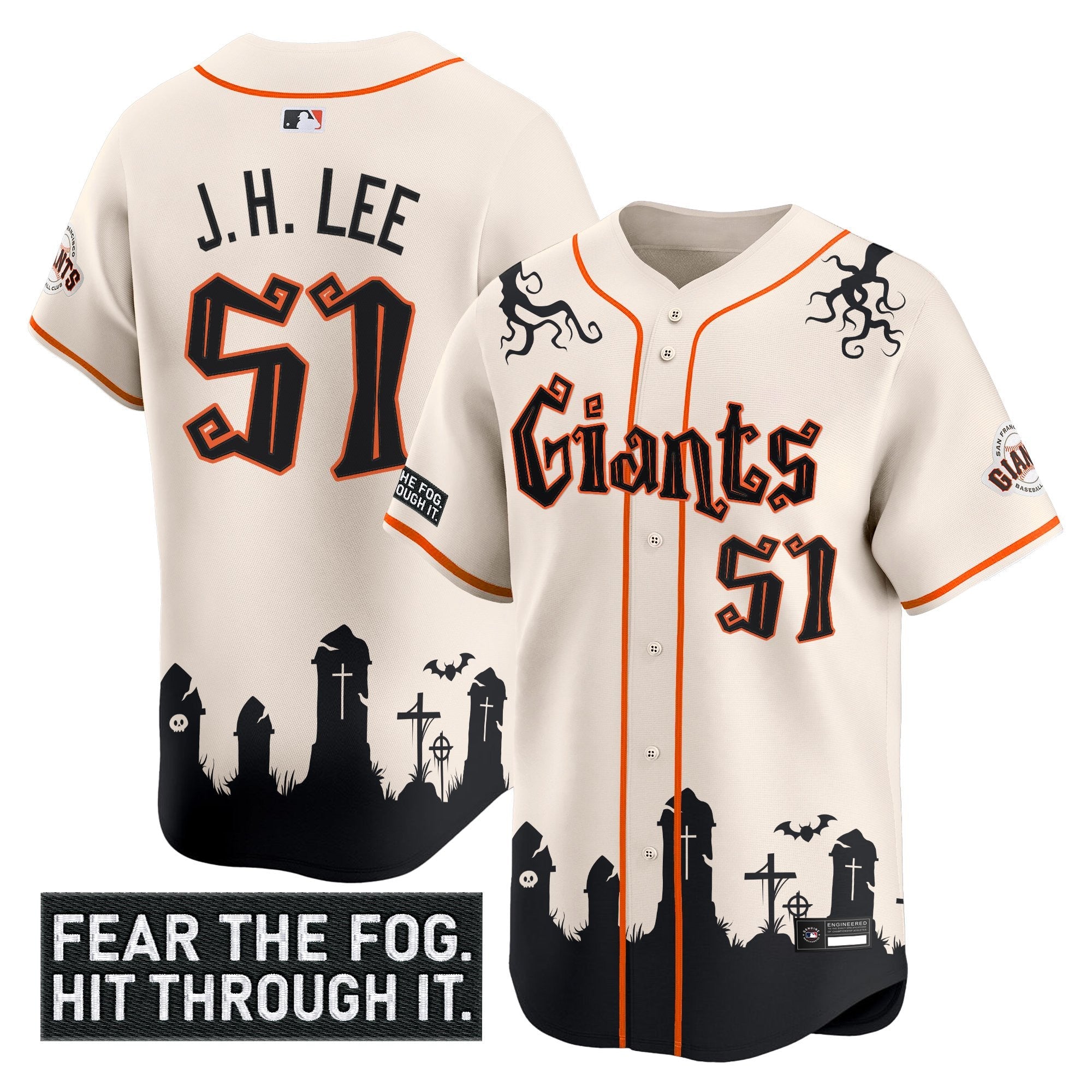 Men’s San Francisco ‘Halloween Fog Edition’ Vapor Premier Limited Jersey
