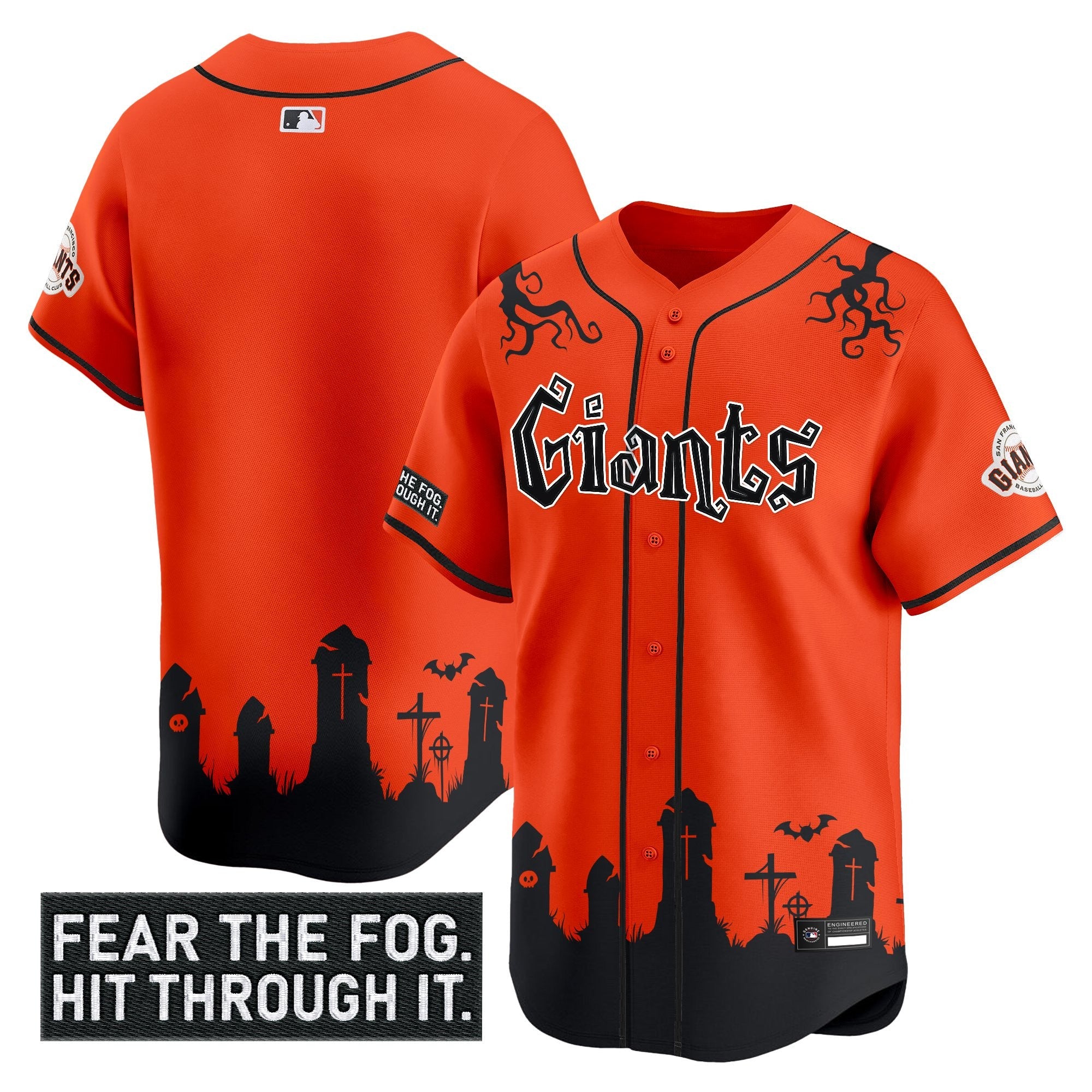 Men’s San Francisco ‘Halloween Fog Edition’ Vapor Premier Limited Jersey