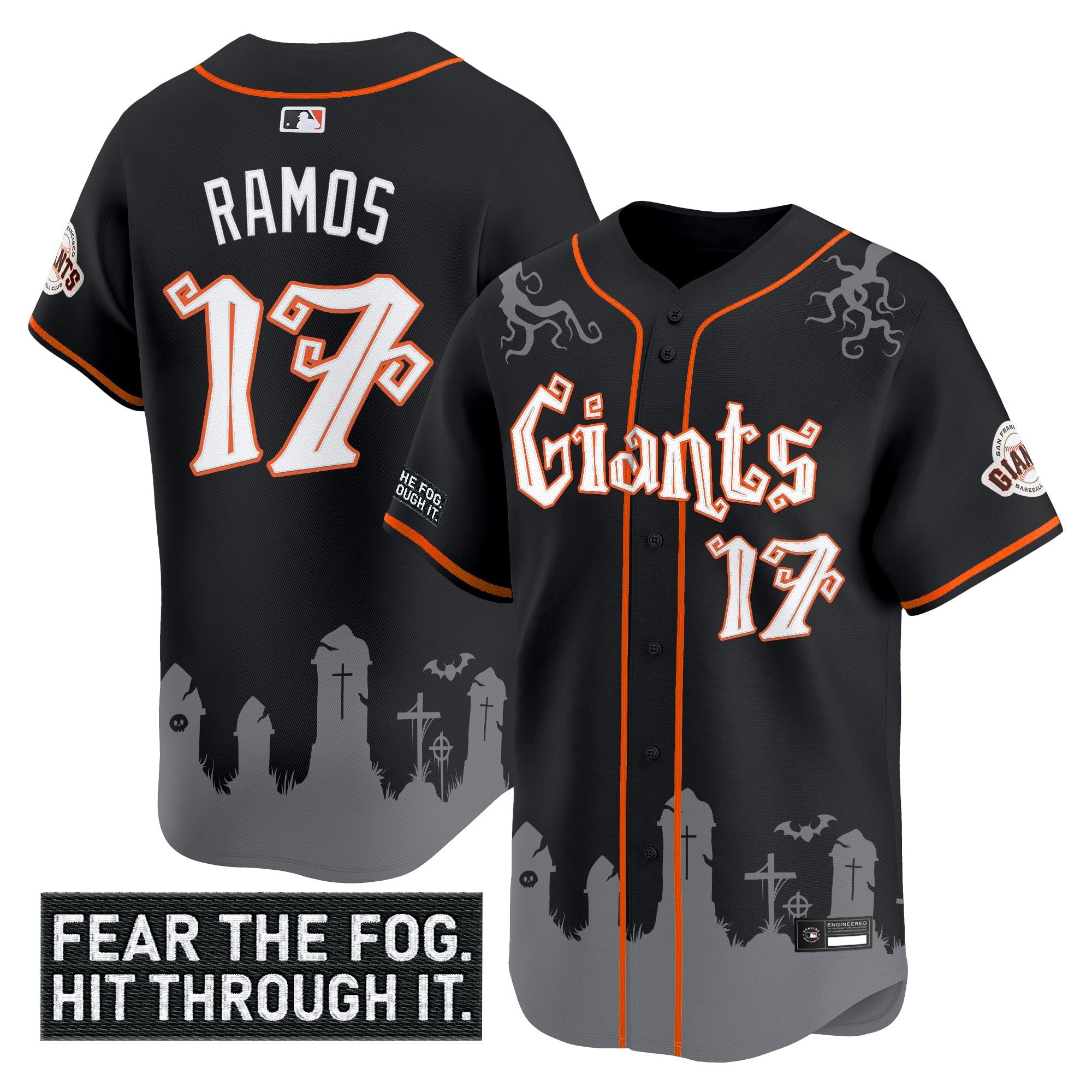 Men’s San Francisco ‘Halloween Fog Edition’ Vapor Premier Limited Jersey