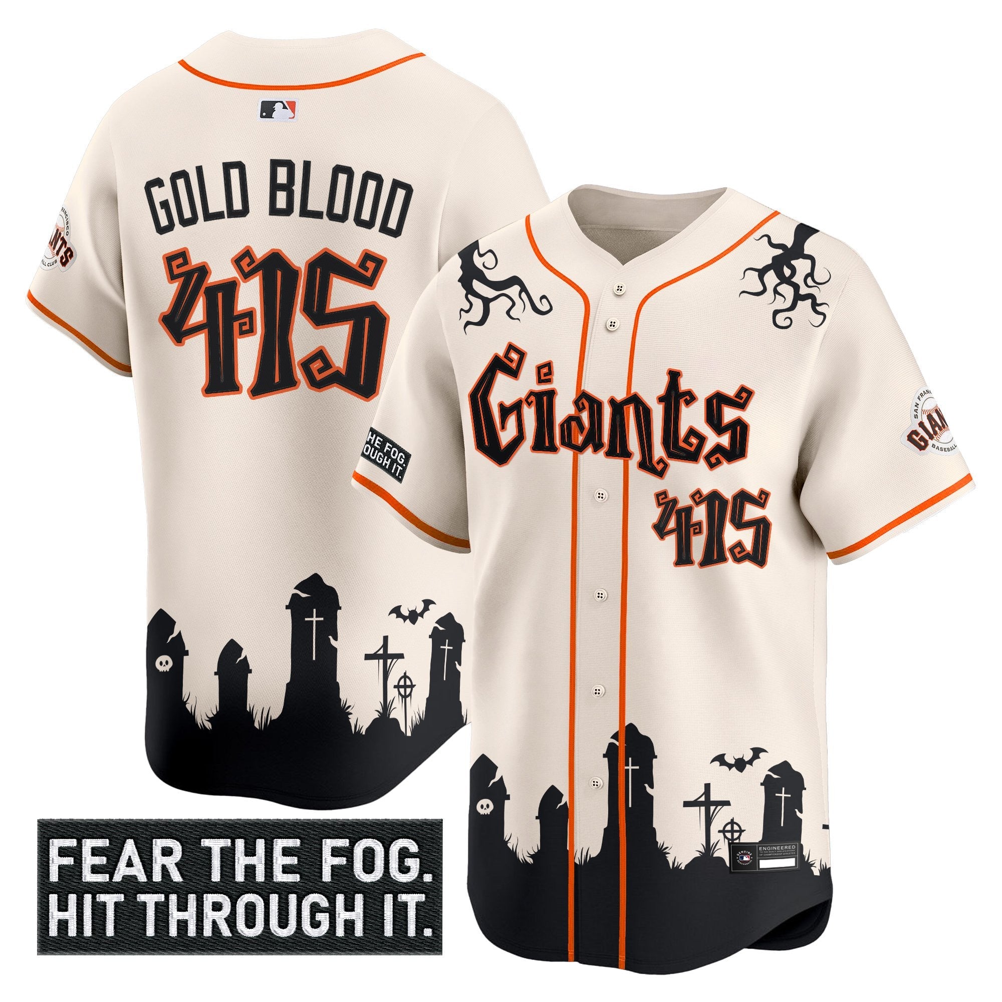 Men’s San Francisco ‘Halloween Fog Edition’ Vapor Premier Limited Jersey