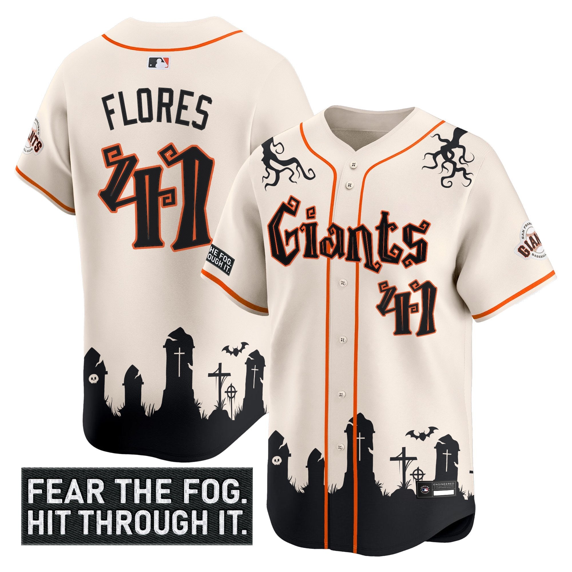 Men’s San Francisco ‘Halloween Fog Edition’ Vapor Premier Limited Jersey