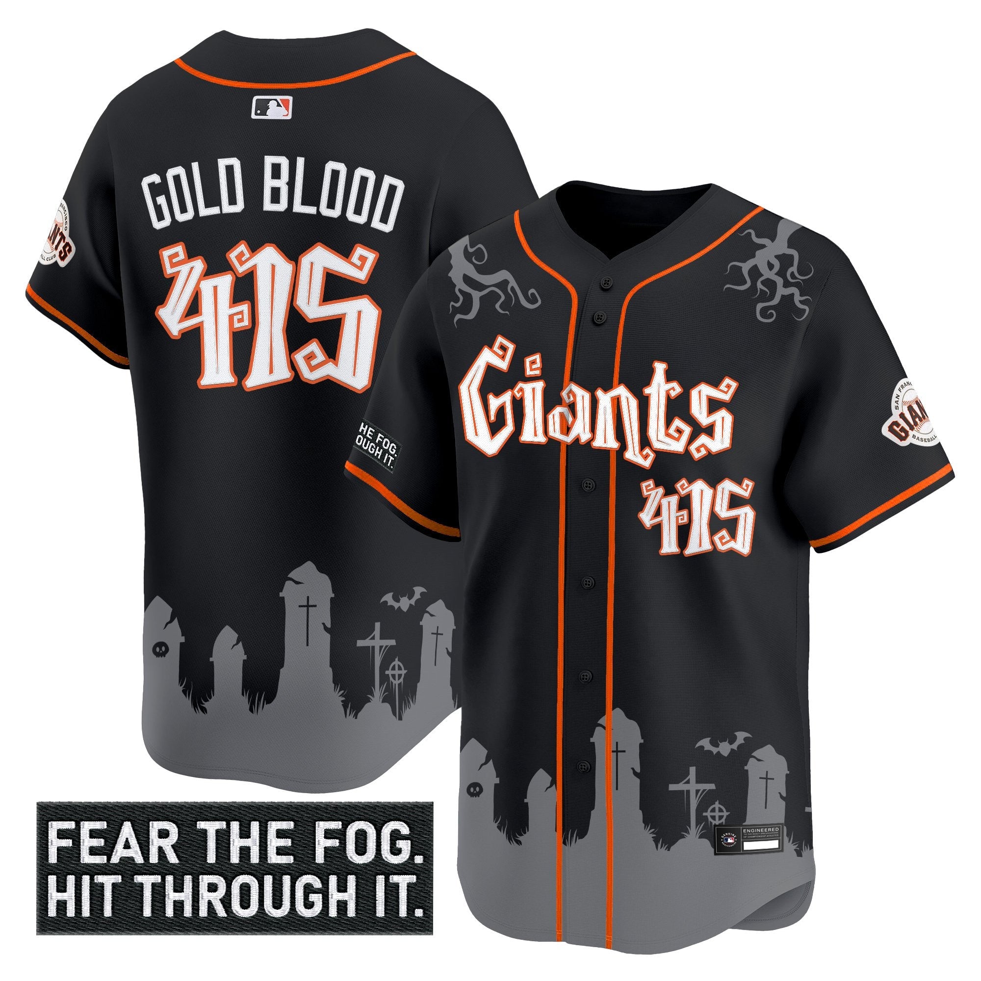 Men’s San Francisco ‘Halloween Fog Edition’ Vapor Premier Limited Jersey