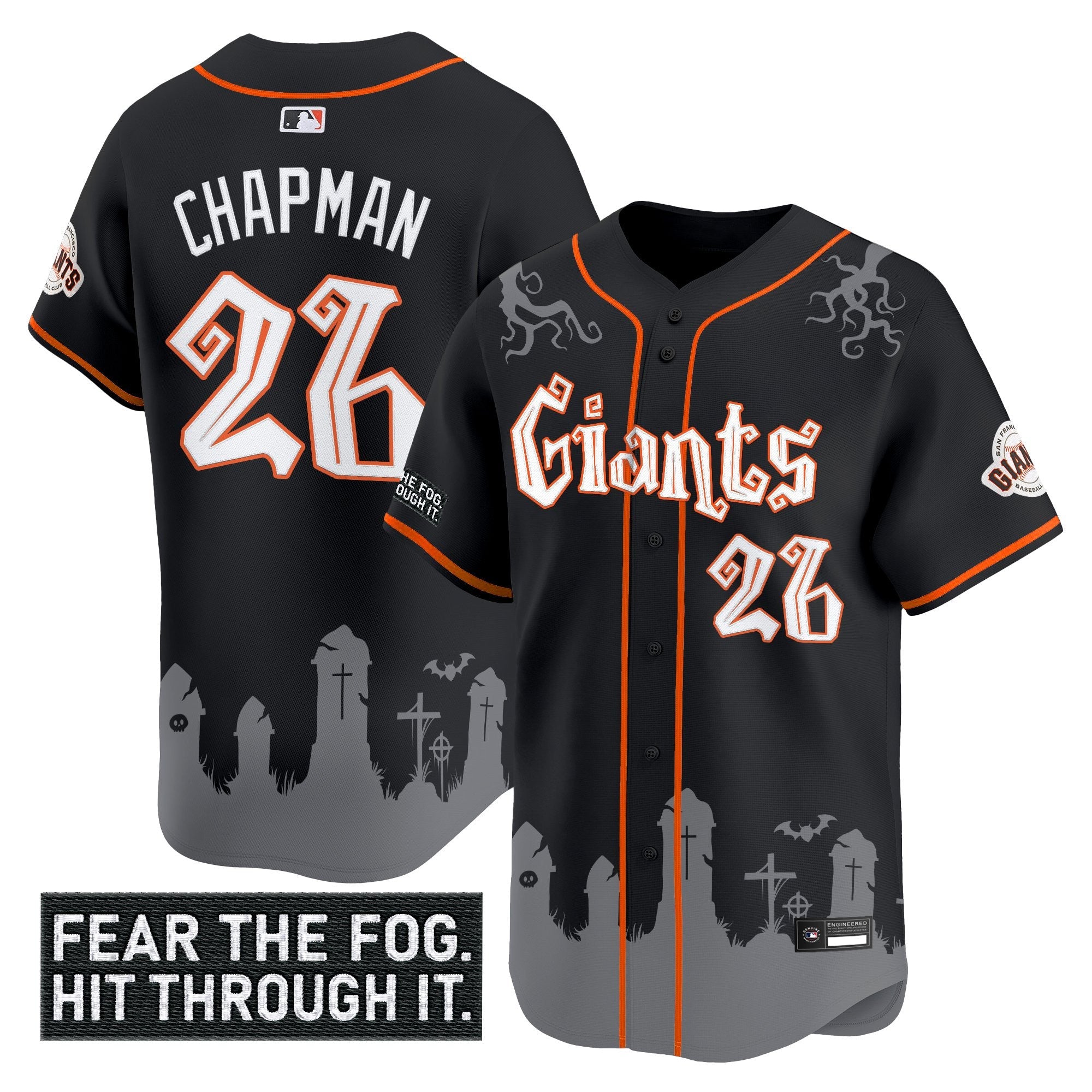 Men’s San Francisco ‘Halloween Fog Edition’ Vapor Premier Limited Jersey
