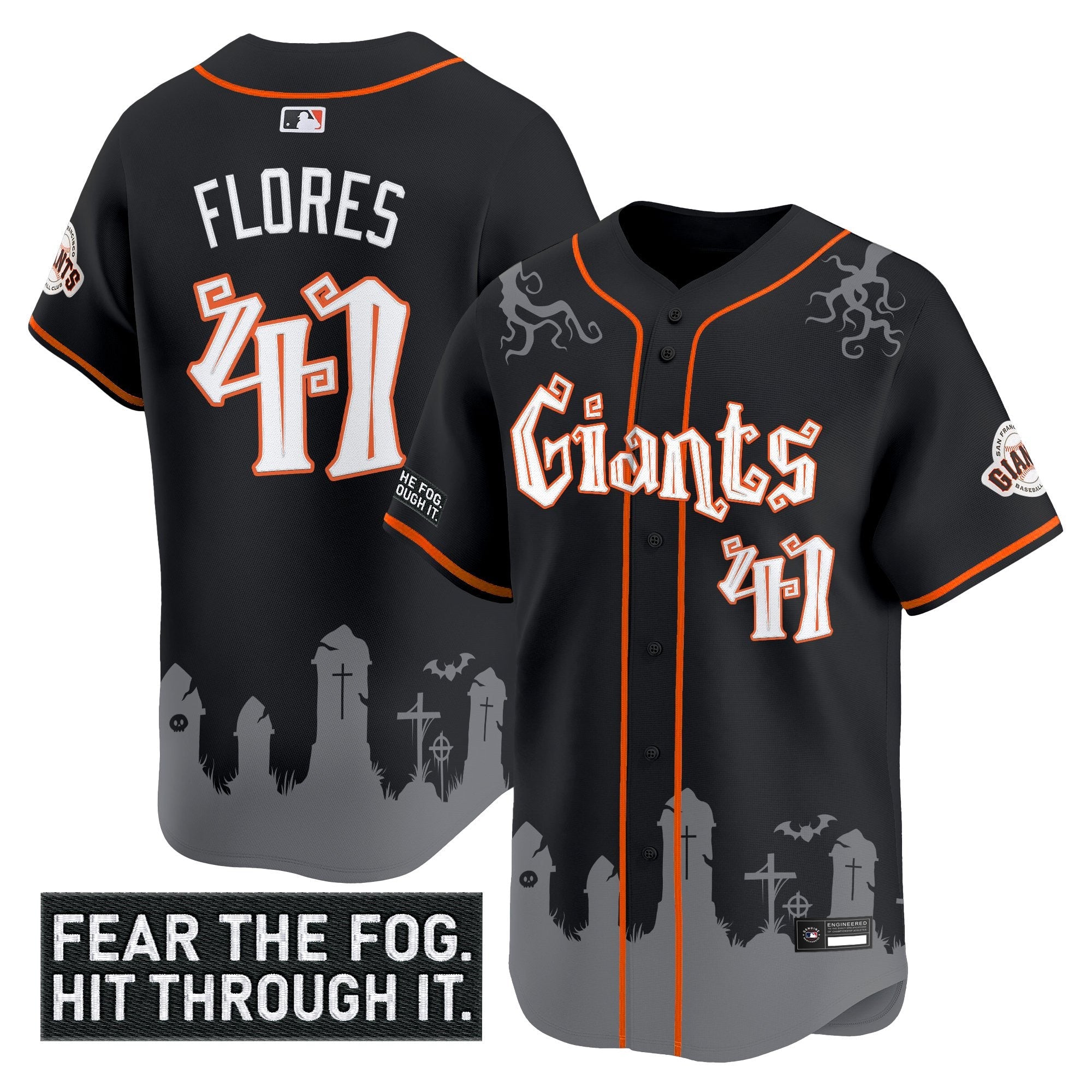 Men’s San Francisco ‘Halloween Fog Edition’ Vapor Premier Limited Jersey