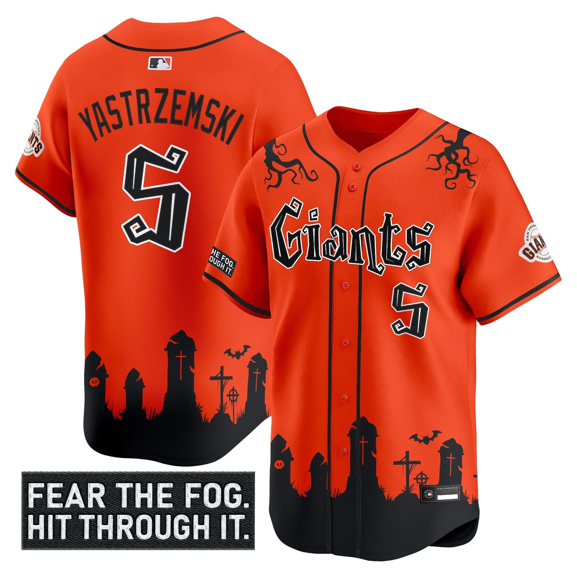 Men’s San Francisco ‘Halloween Fog Edition’ Vapor Premier Limited Jersey