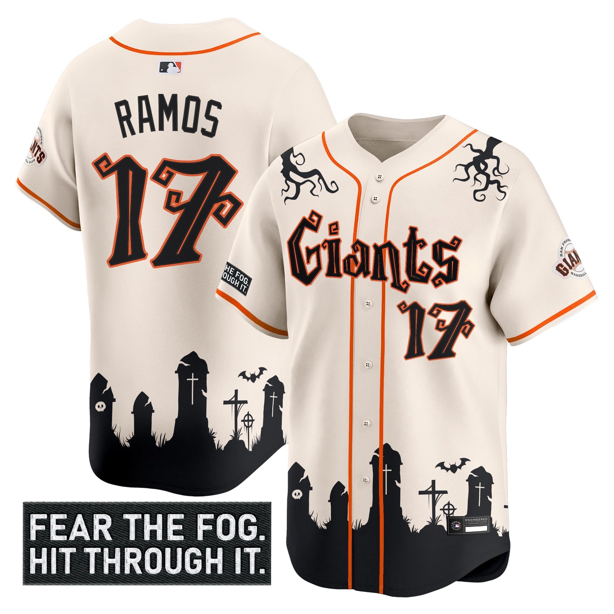 Men’s San Francisco ‘Halloween Fog Edition’ Vapor Premier Limited Jersey