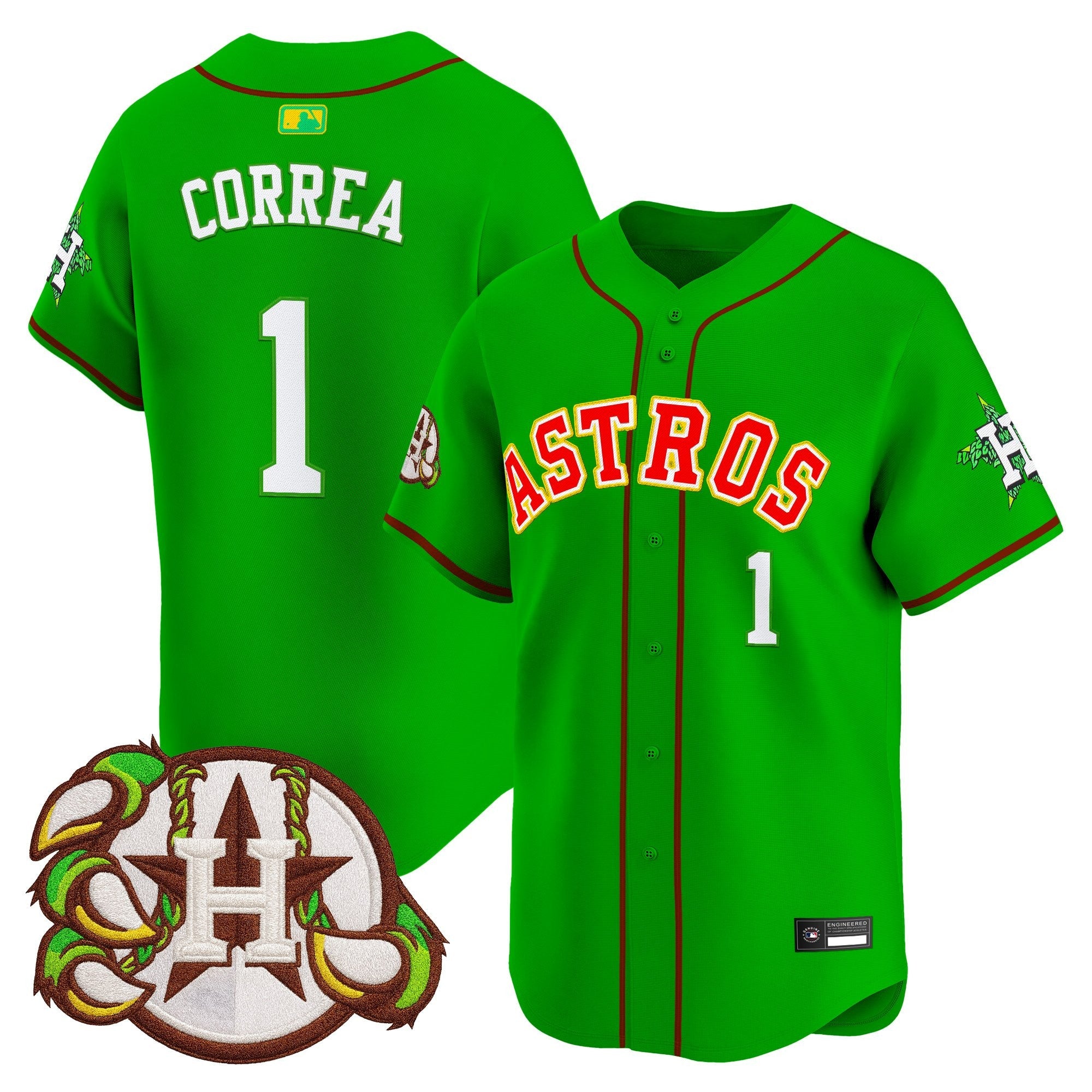 Men’s Houston x Hopadillo Karbach Brewing Co. Vapor Premier Limited Jersey