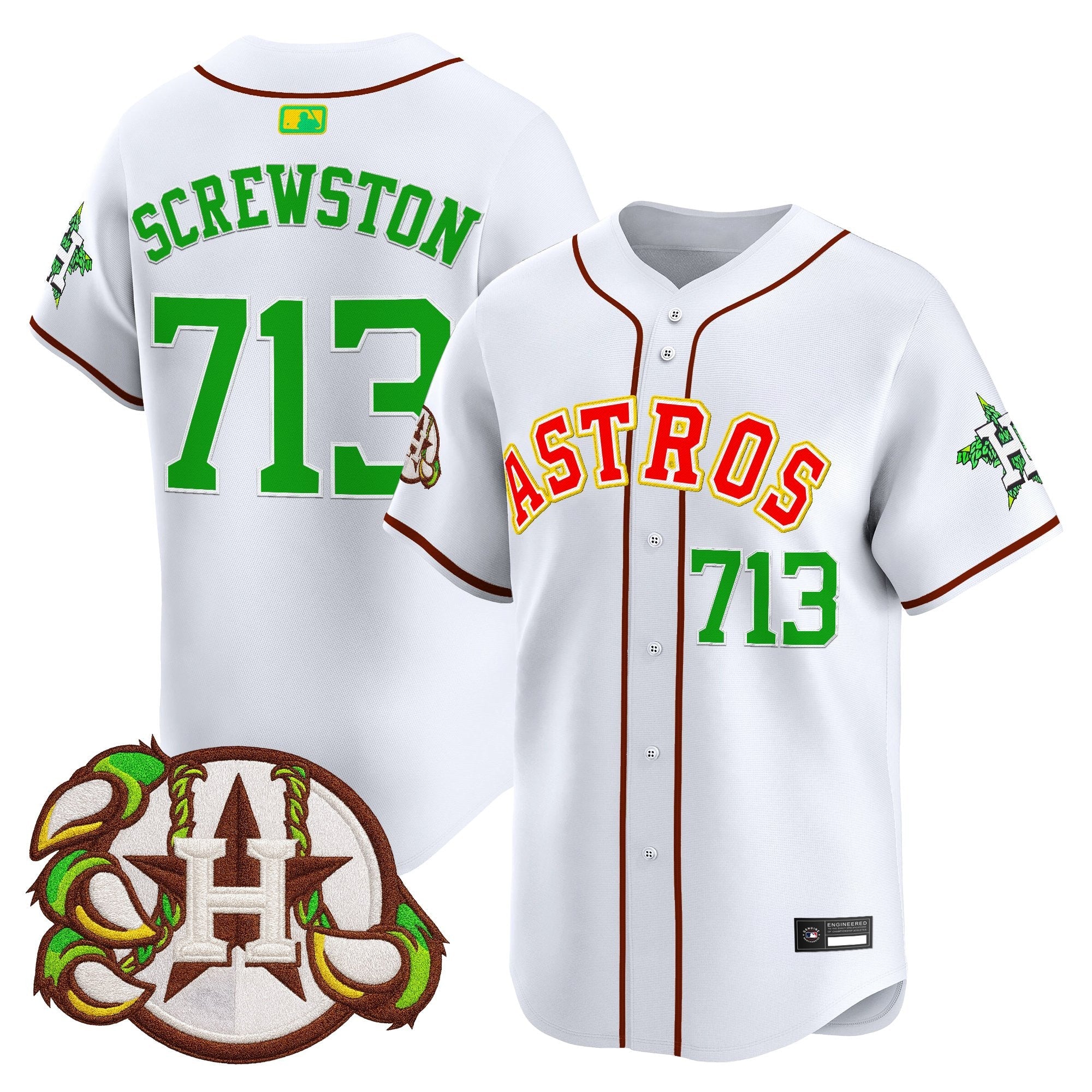Men’s Houston x Hopadillo Karbach Brewing Co. Vapor Premier Limited Jersey