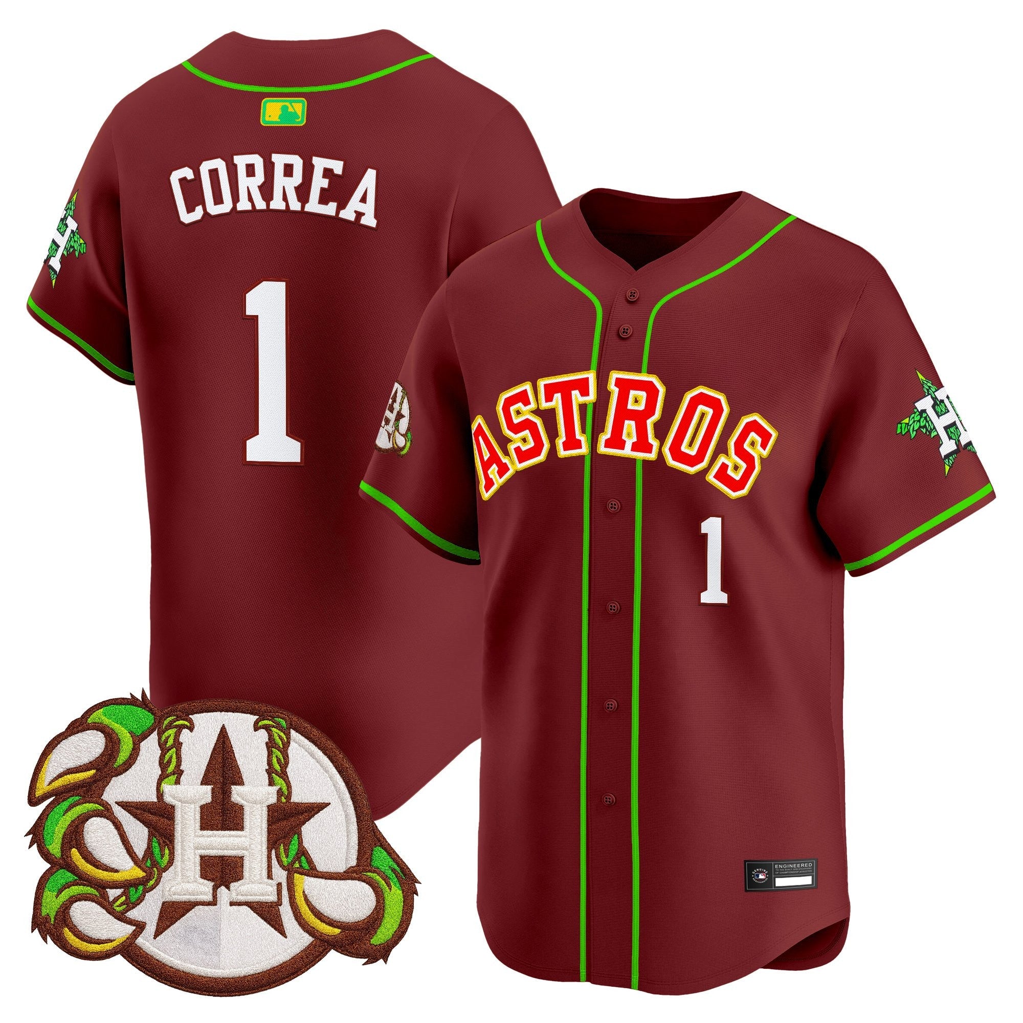 Men’s Houston x Hopadillo Karbach Brewing Co. Vapor Premier Limited Jersey